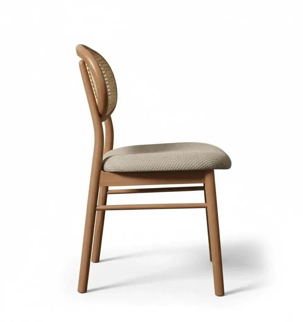 Miami Rattan Meşe Sandalye