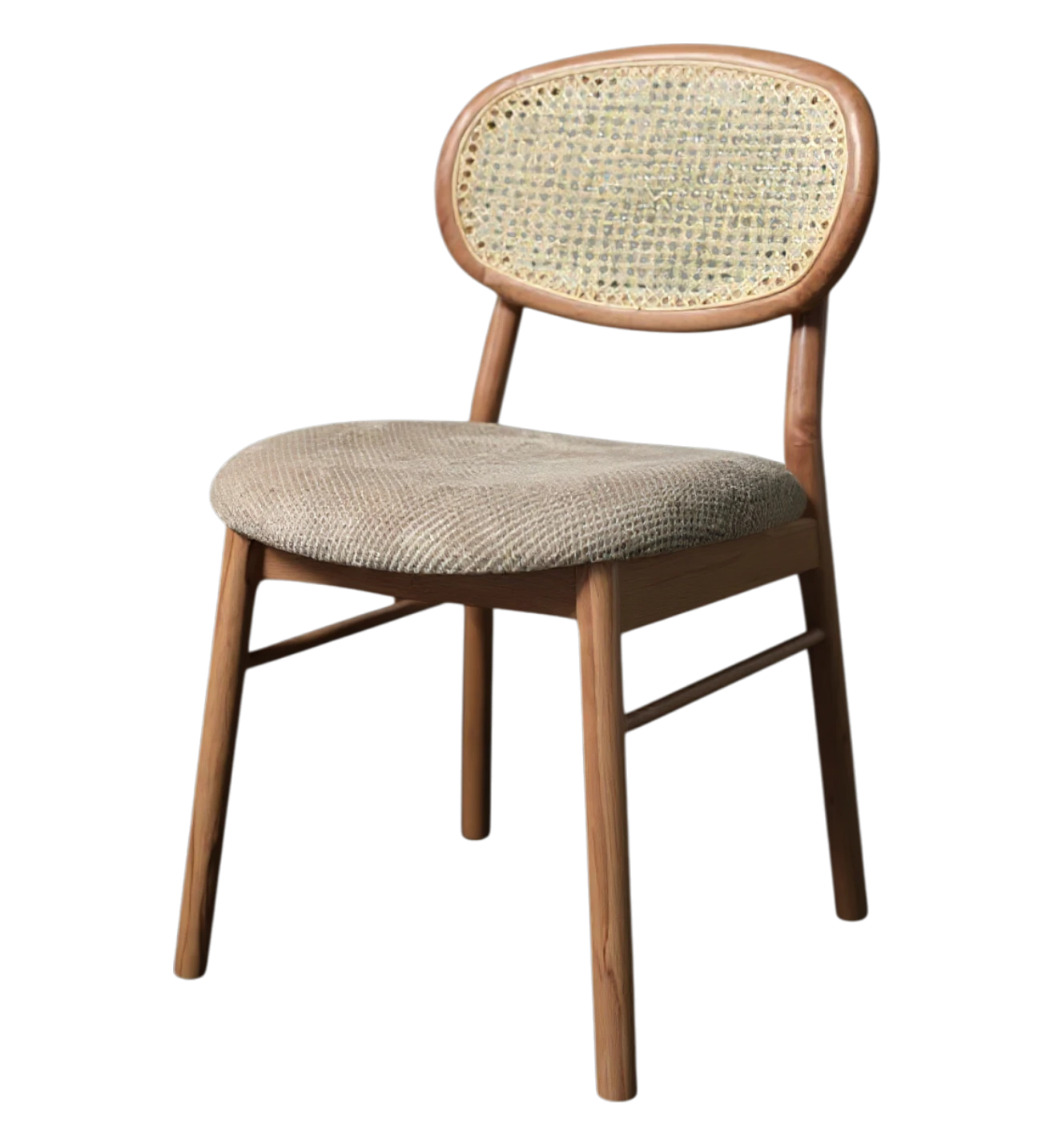 Miami Rattan Meşe Sandalye