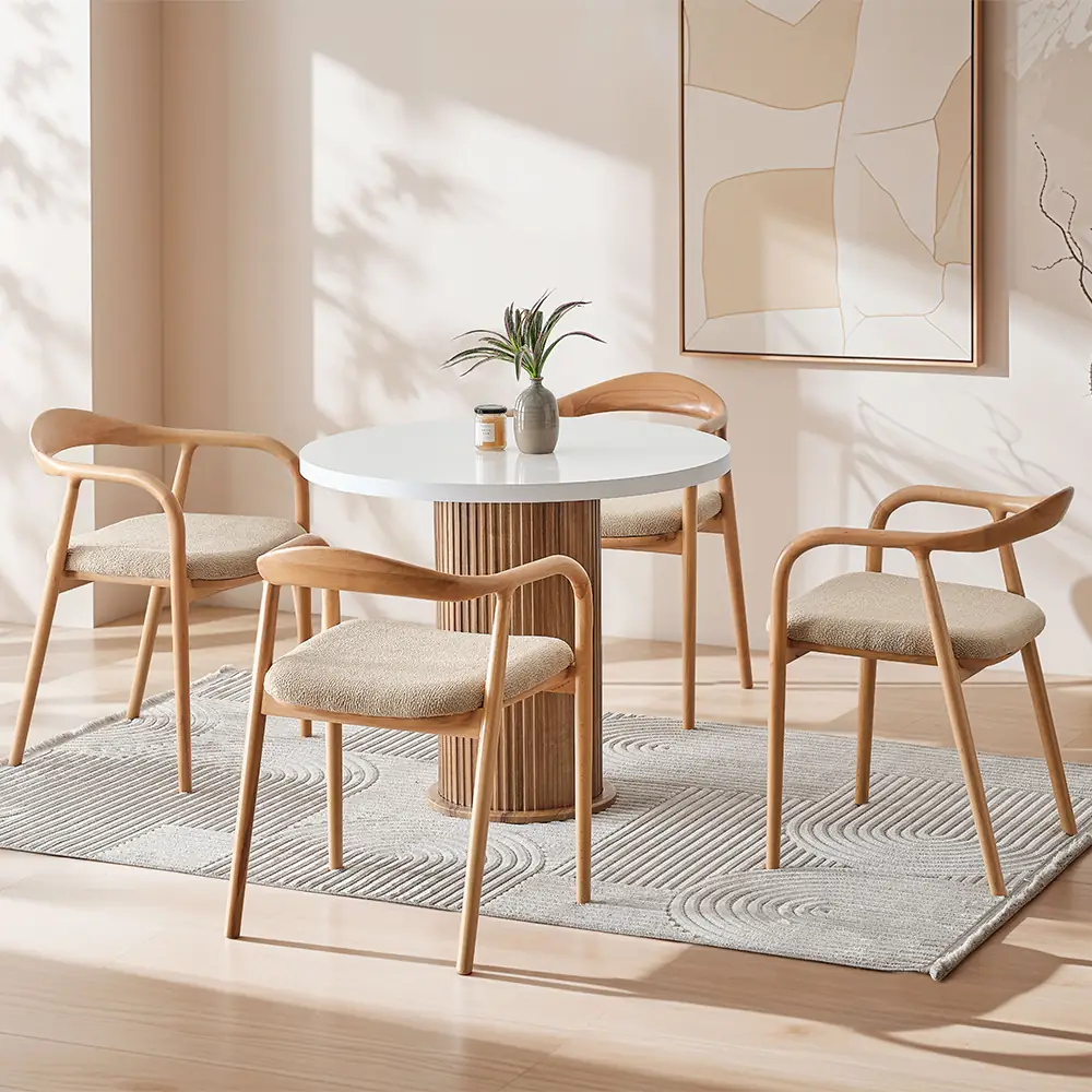Alloni Mobilya | Loft Ahşap Mutfak ve Yemek Masası Takımı