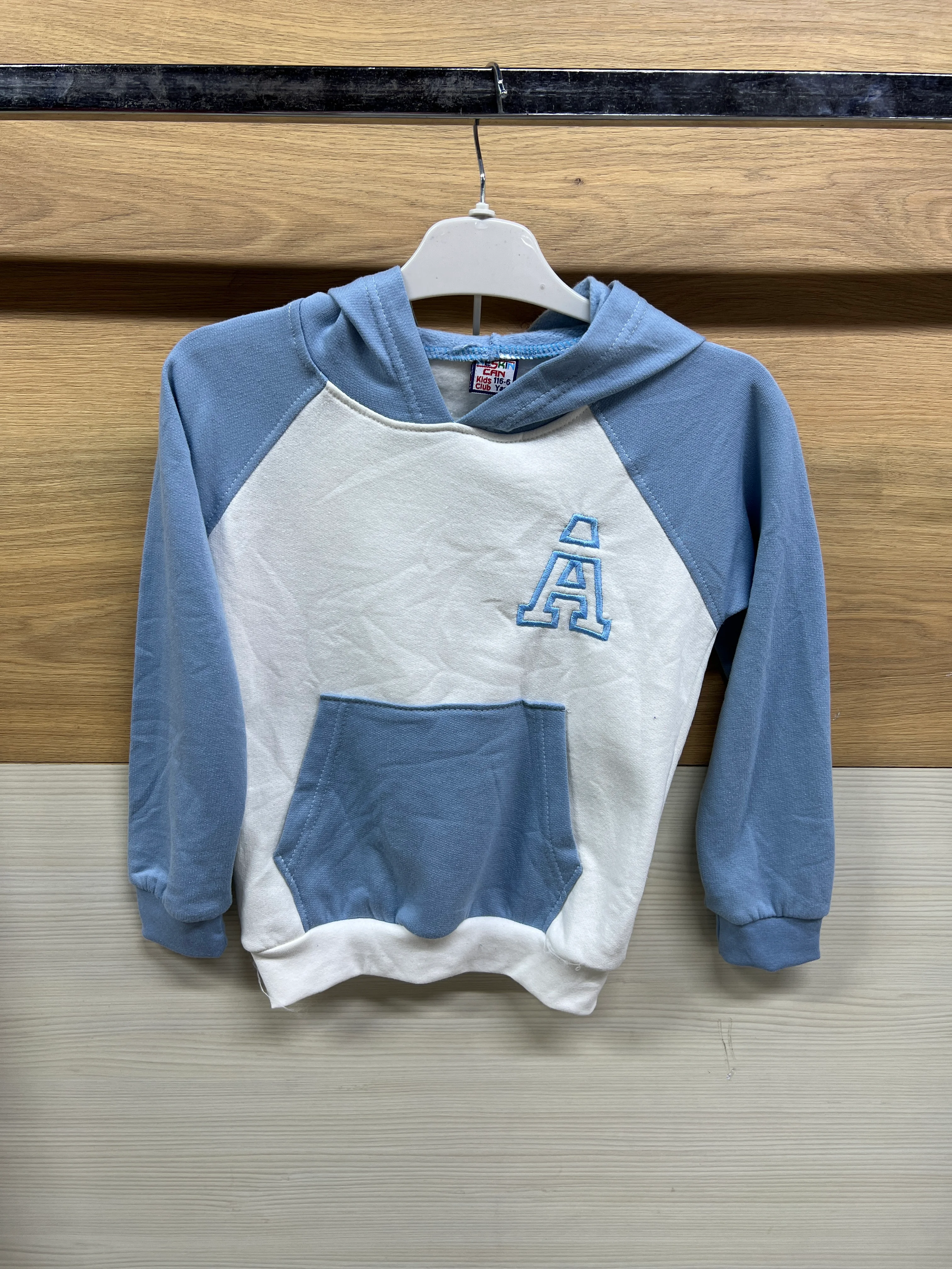 Kapşonlu Çepli Kalın Şardonlu Alt Üst Takım Açık Mavi