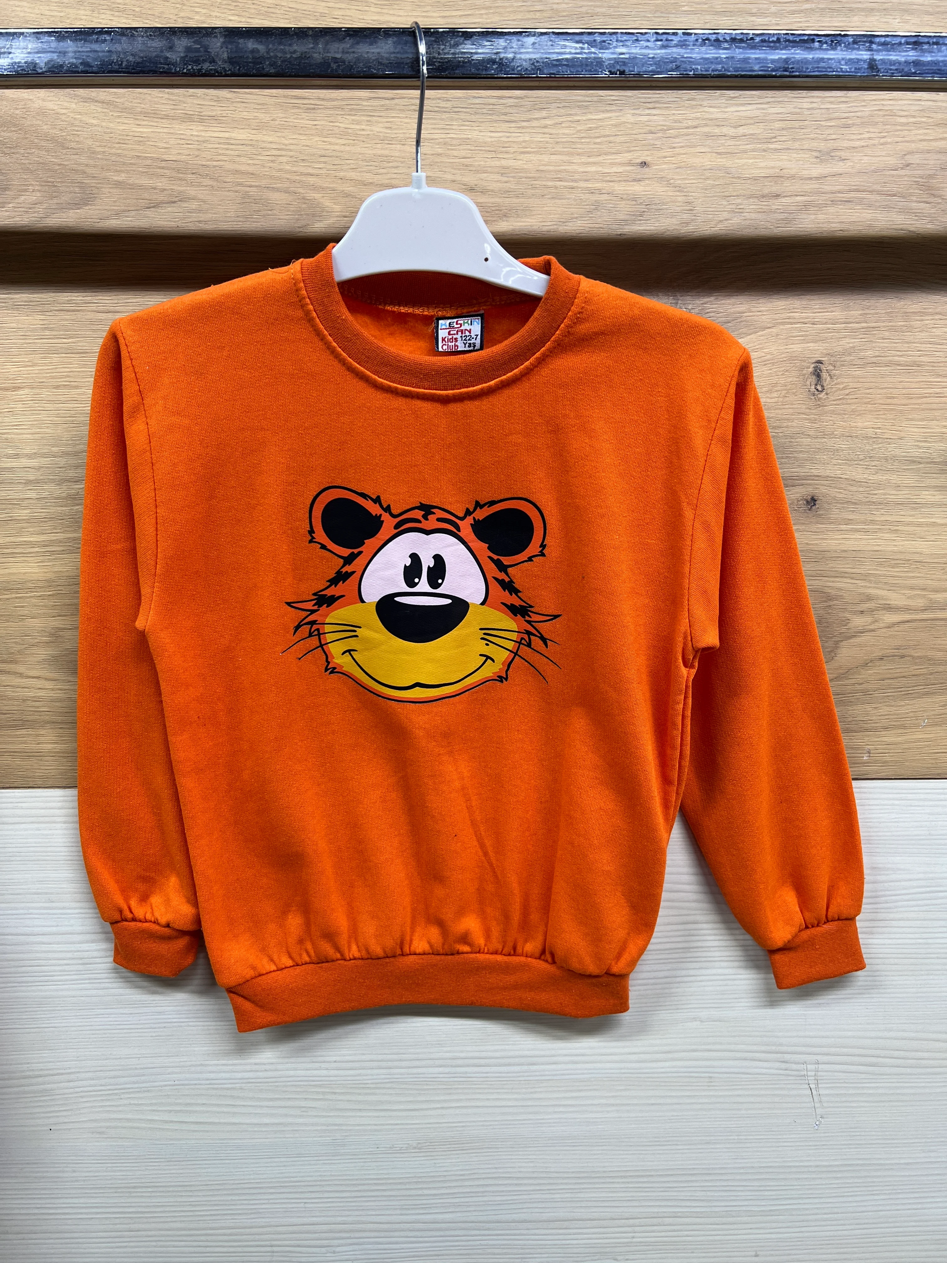 Kaplan Baskılı Kalın Şardonlu Alt Üst Takım Turuncu