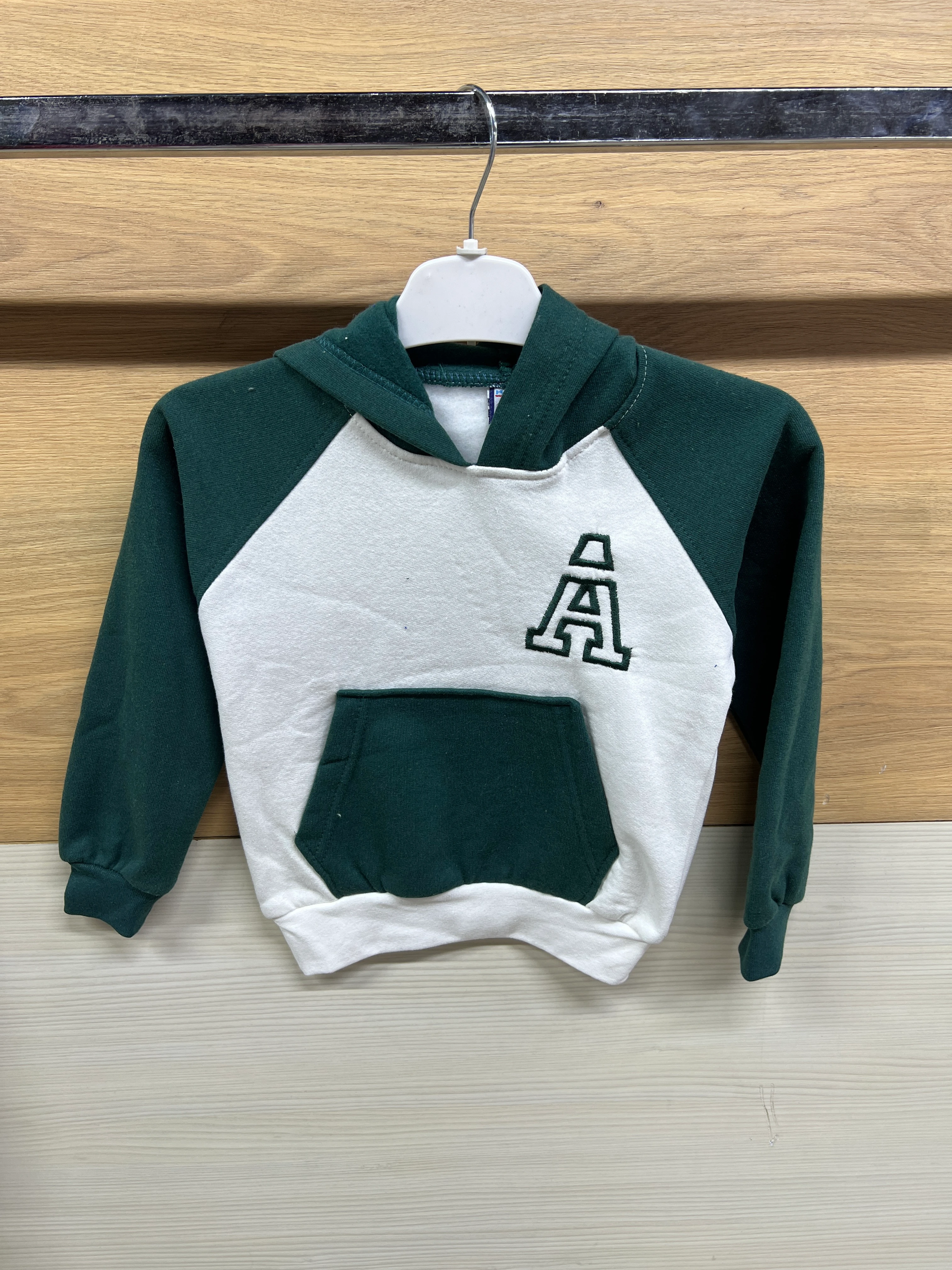 Kapşonlu Çepli Kalın Şardonlu Alt Üst Takım Zümrüt Yeşili