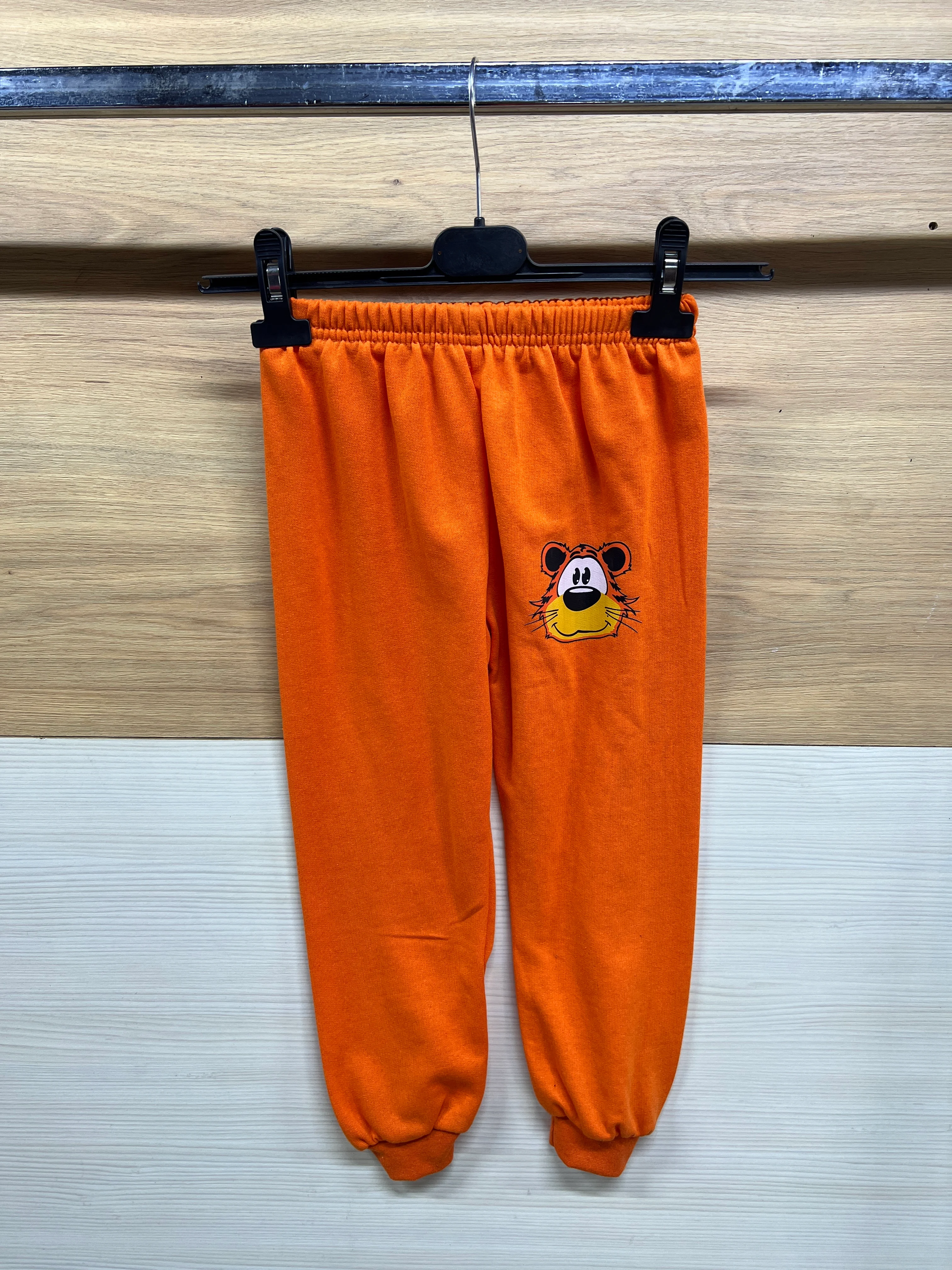 Kaplan Baskılı Kalın Şardonlu Alt Üst Takım Turuncu