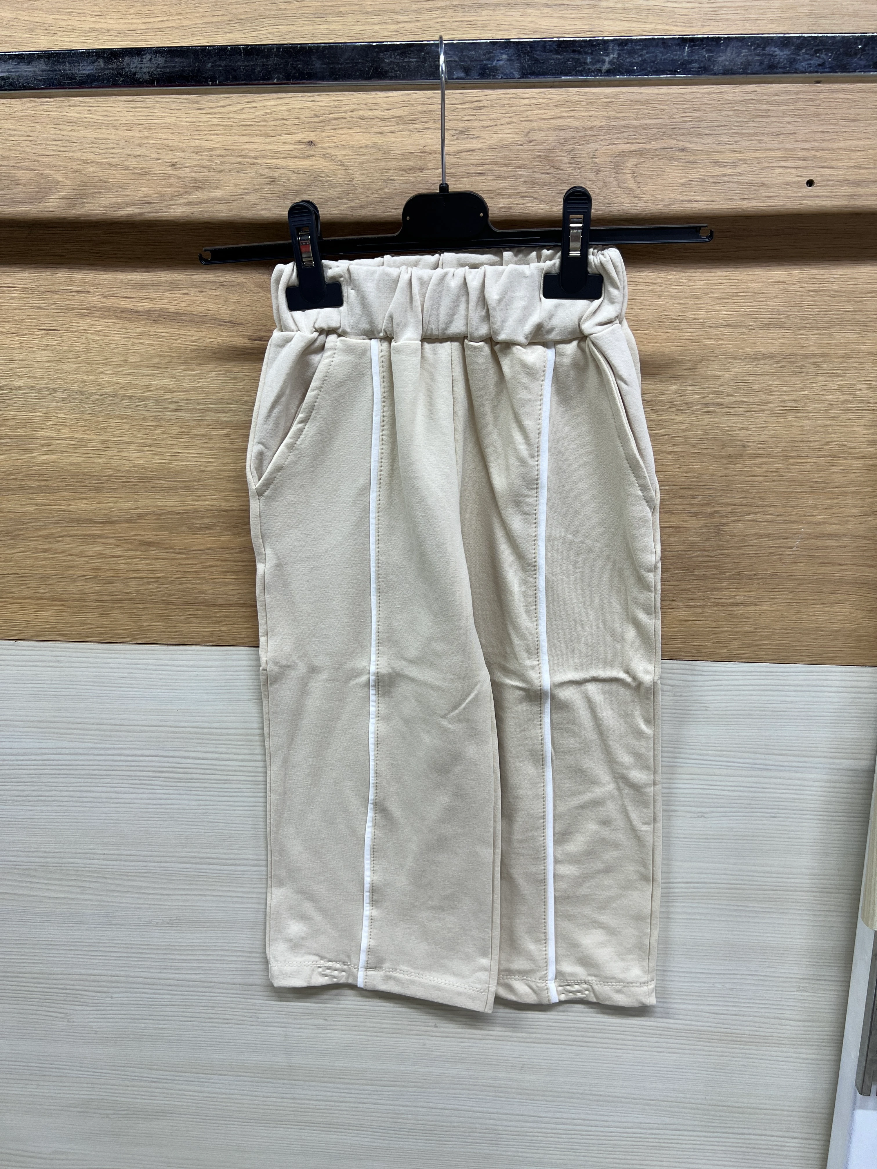 Papatya Taş İşlemeli Şardonlu Alt Üst Takım Bej