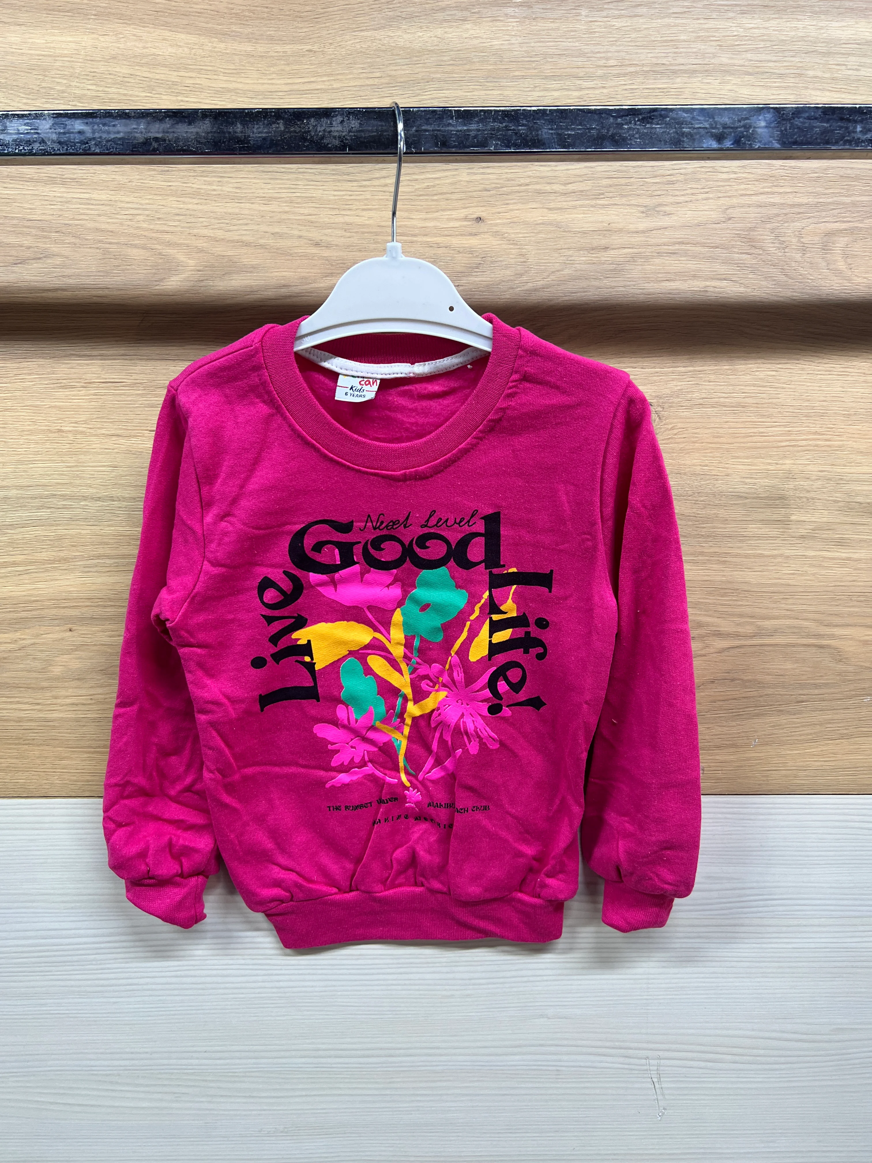 Sanat Baskılı Şardonlu Alt Üst Takım Fuşya