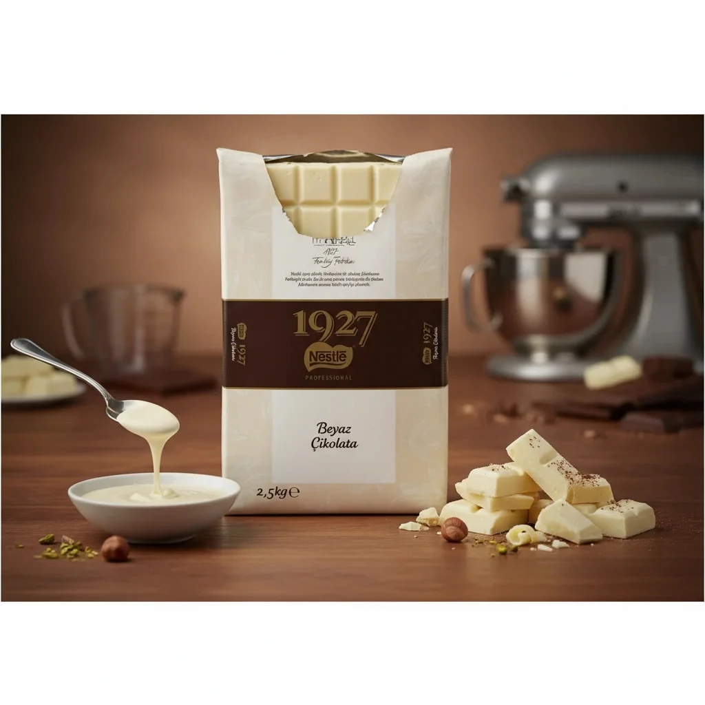 Nestle Beyaz Kuvertür Çikolata 1 * 2.5 KG