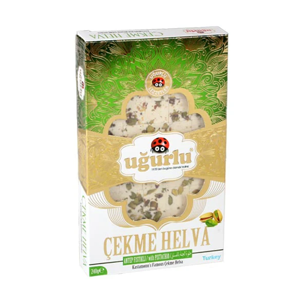 Uğurlu Antep Fıstıklı Çekme Helva 240gr