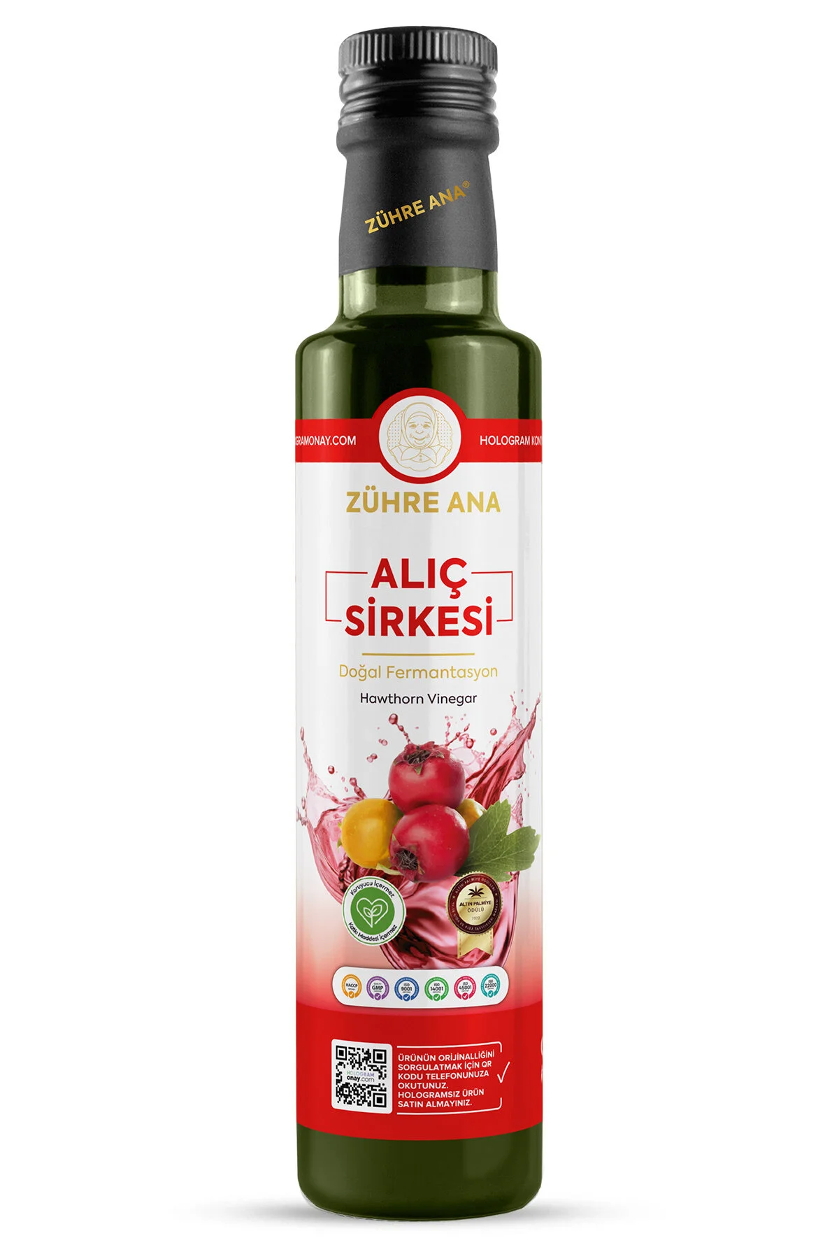 Zühre Ana Alıç Sirkesi 500 ml