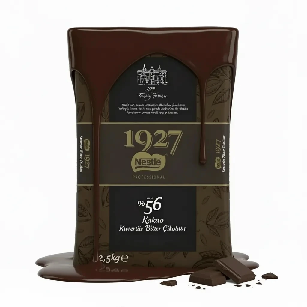 Nestle Bitter Kuvertür Çikolata 1 * 2.5 KG