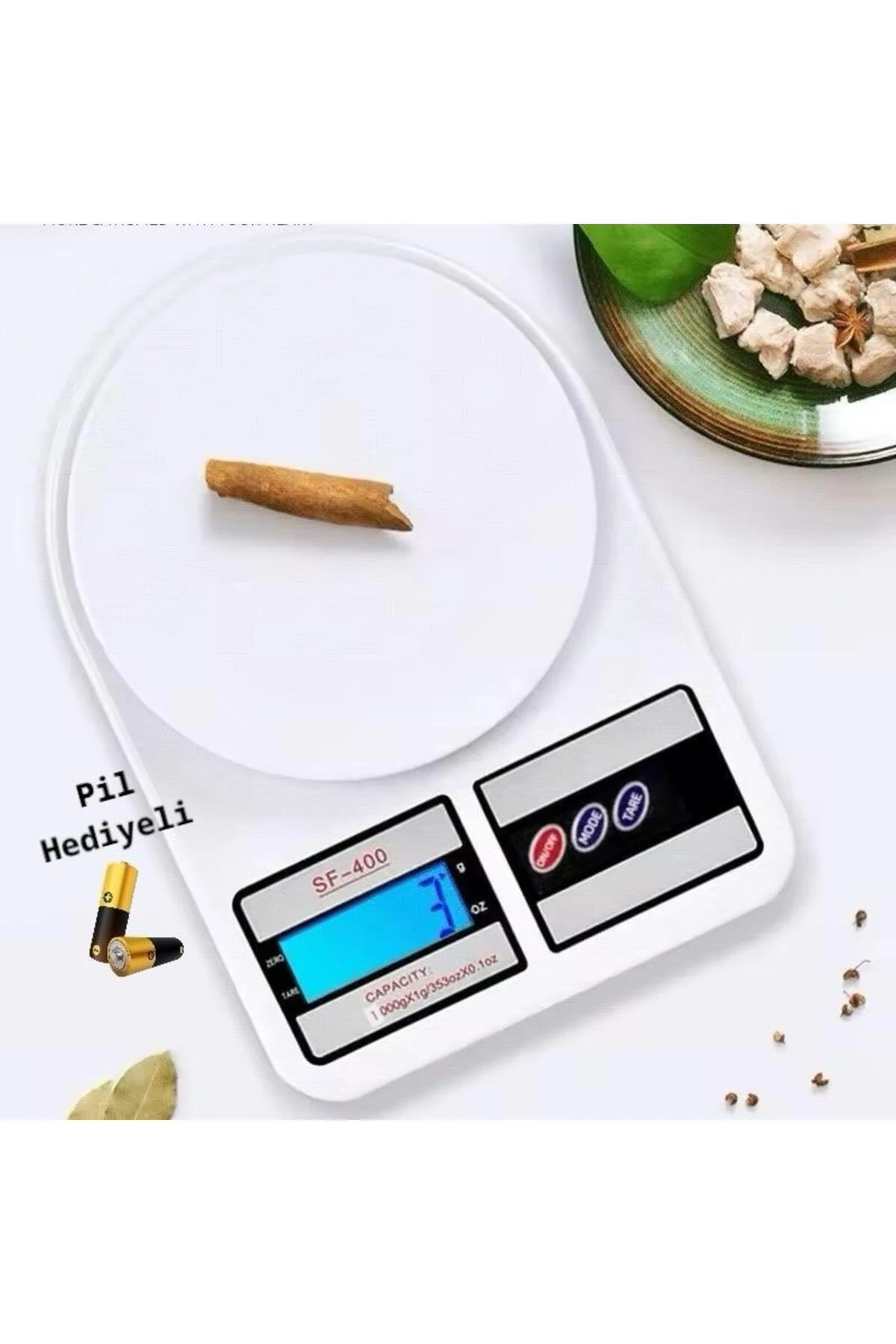 Alvin SF-400 Digital Hassas Mutfak Terazisi