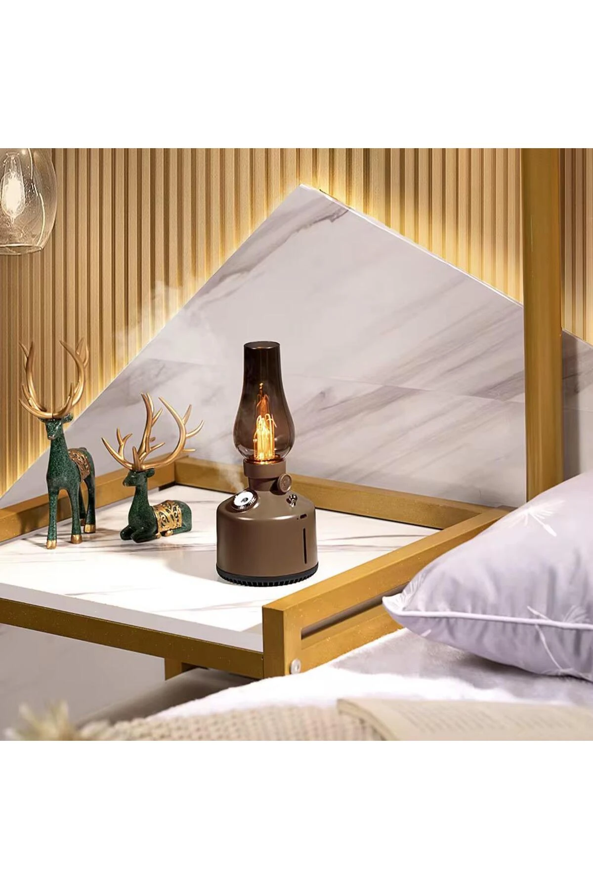 Tlz Vintage Hava Nemlendirici Şarjlı Lamba