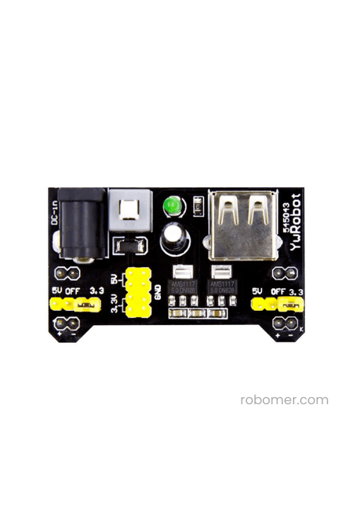 Breadboard Güç Kaynağı Modülü MB-102 3.3V 5V