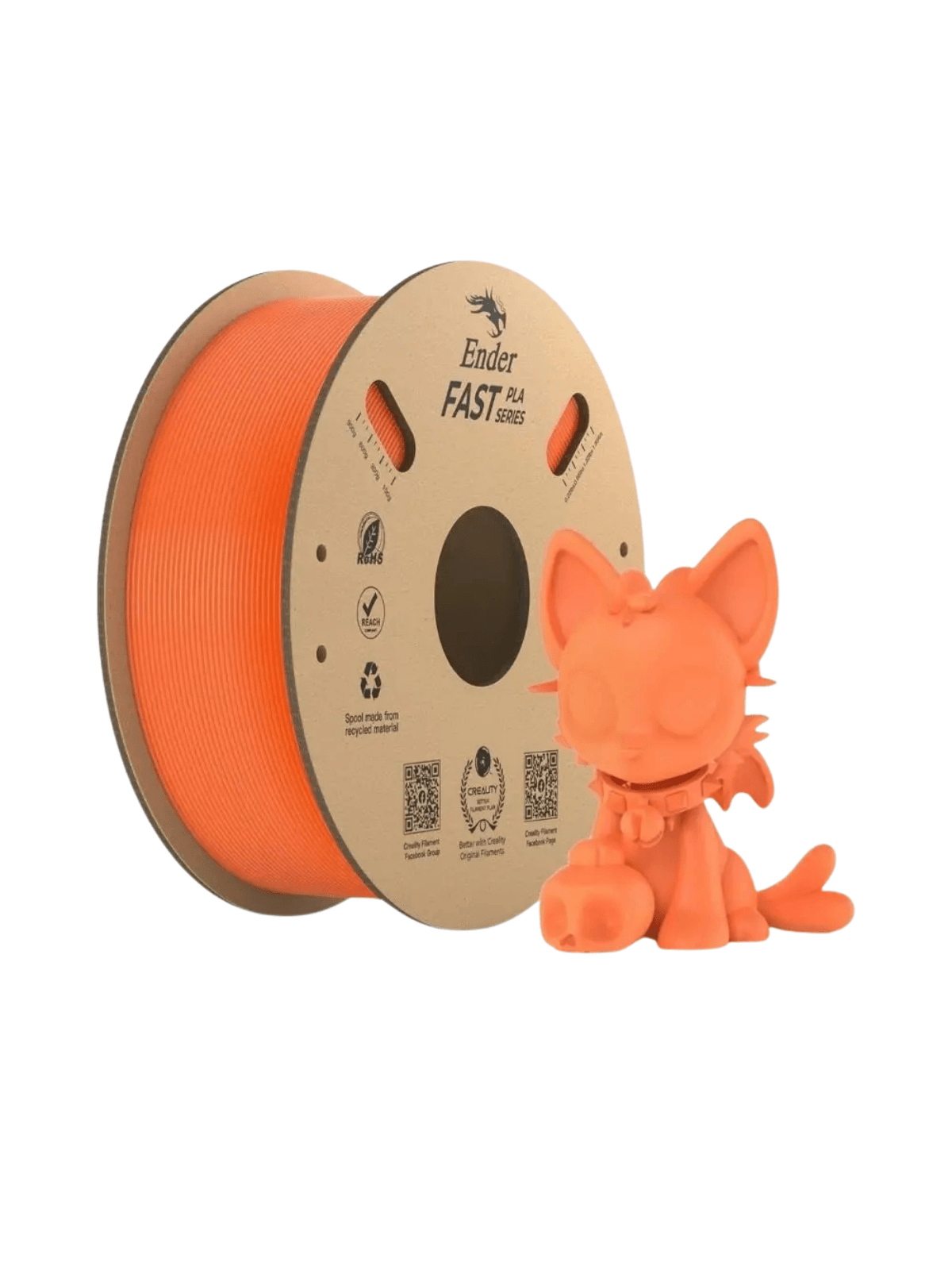 Creality - Ender Fast PLA Turuncu Filament 1.75mm 1kg
