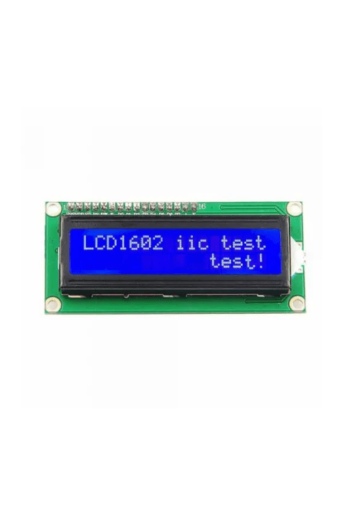 16x2 Mavi LCD Ekran - I2C Lehimli