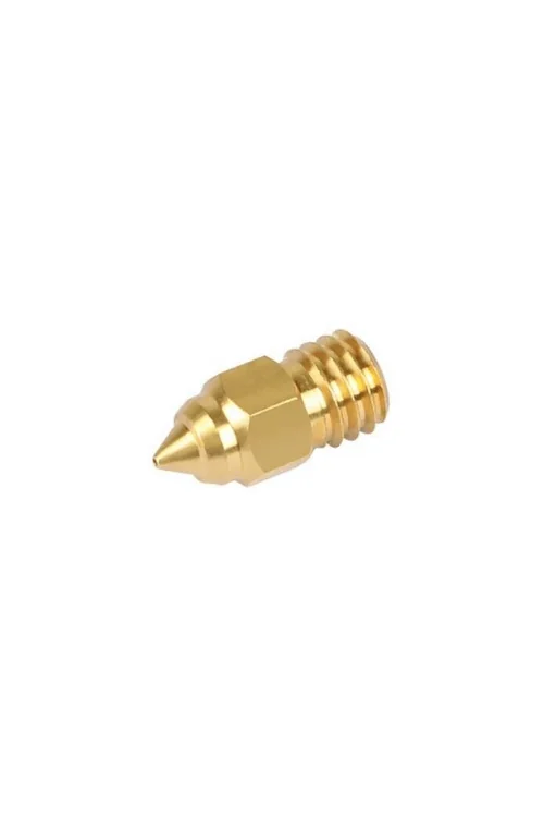 0.4 mm MK8 pirinç 3D yazıcı hotend nozulu 1.75 mm filament uyumlu
