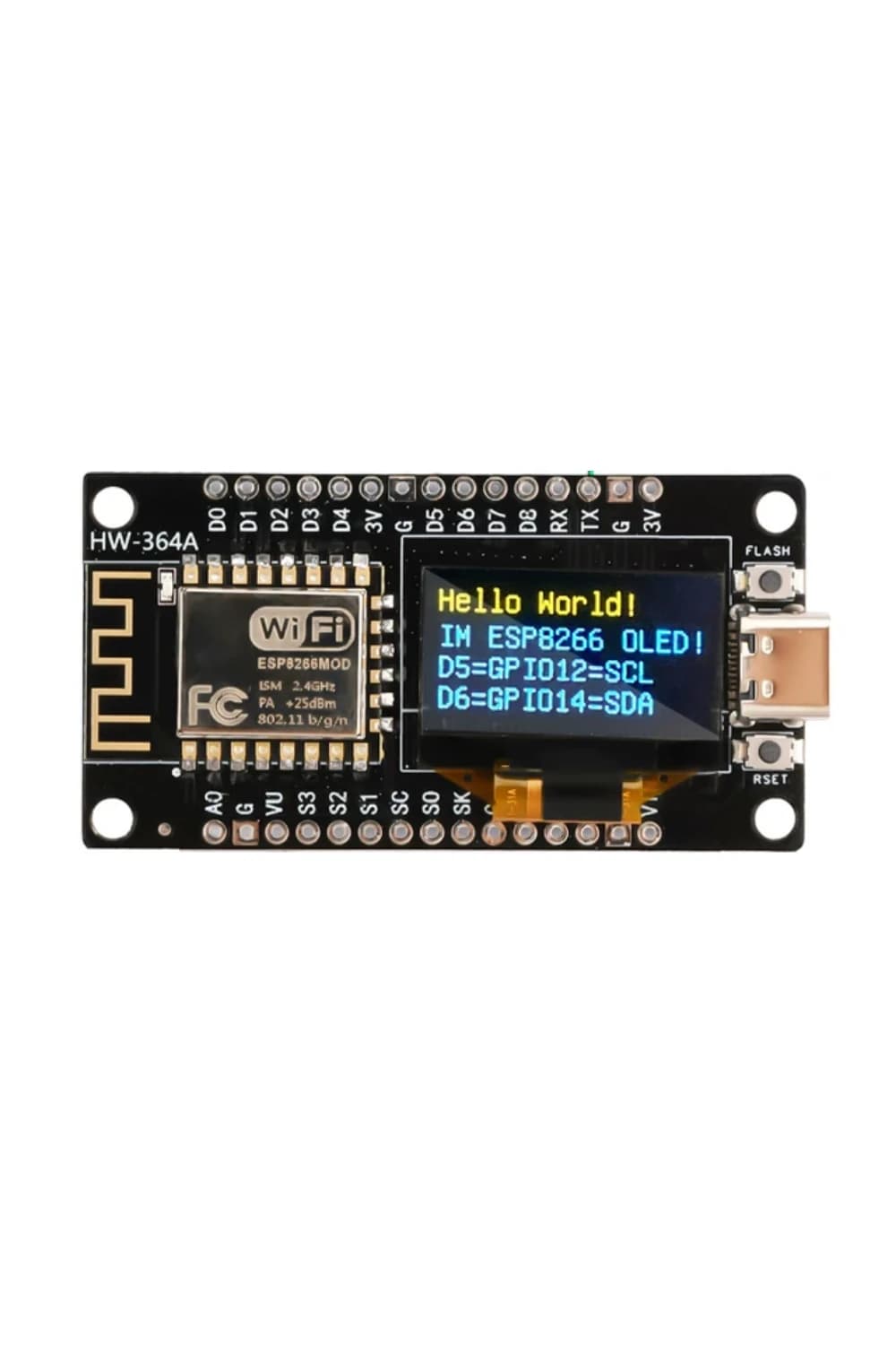ESP8266 Ekran Geliştirme Kartı