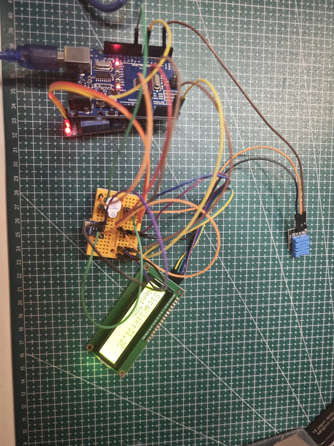 Arduino ile LCD Ekranlı Hava Durumu İstasyonu