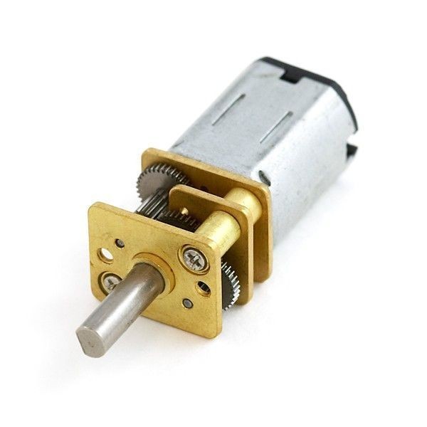 6V 12mm 50 RPM Redüktörlü Mikro DC Motor