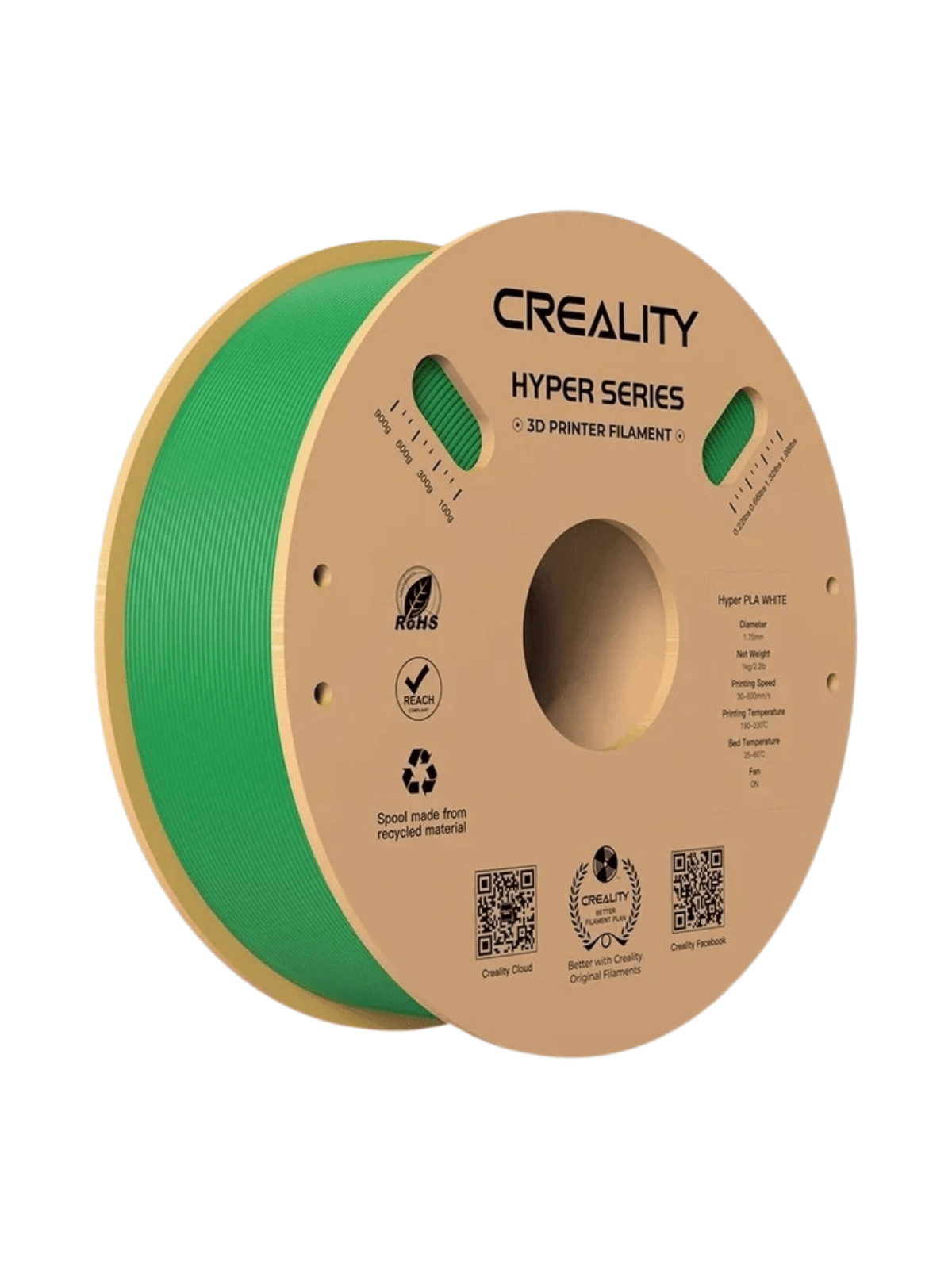 Creality - Hyper-PLA Yeşil 1.75mm Filament
