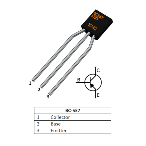BC557 Pin Yapısı