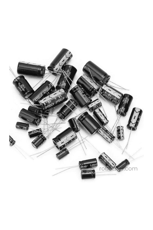 10 Adet 680 uF 16 V 8x12 Elektrolitik Kondansatör