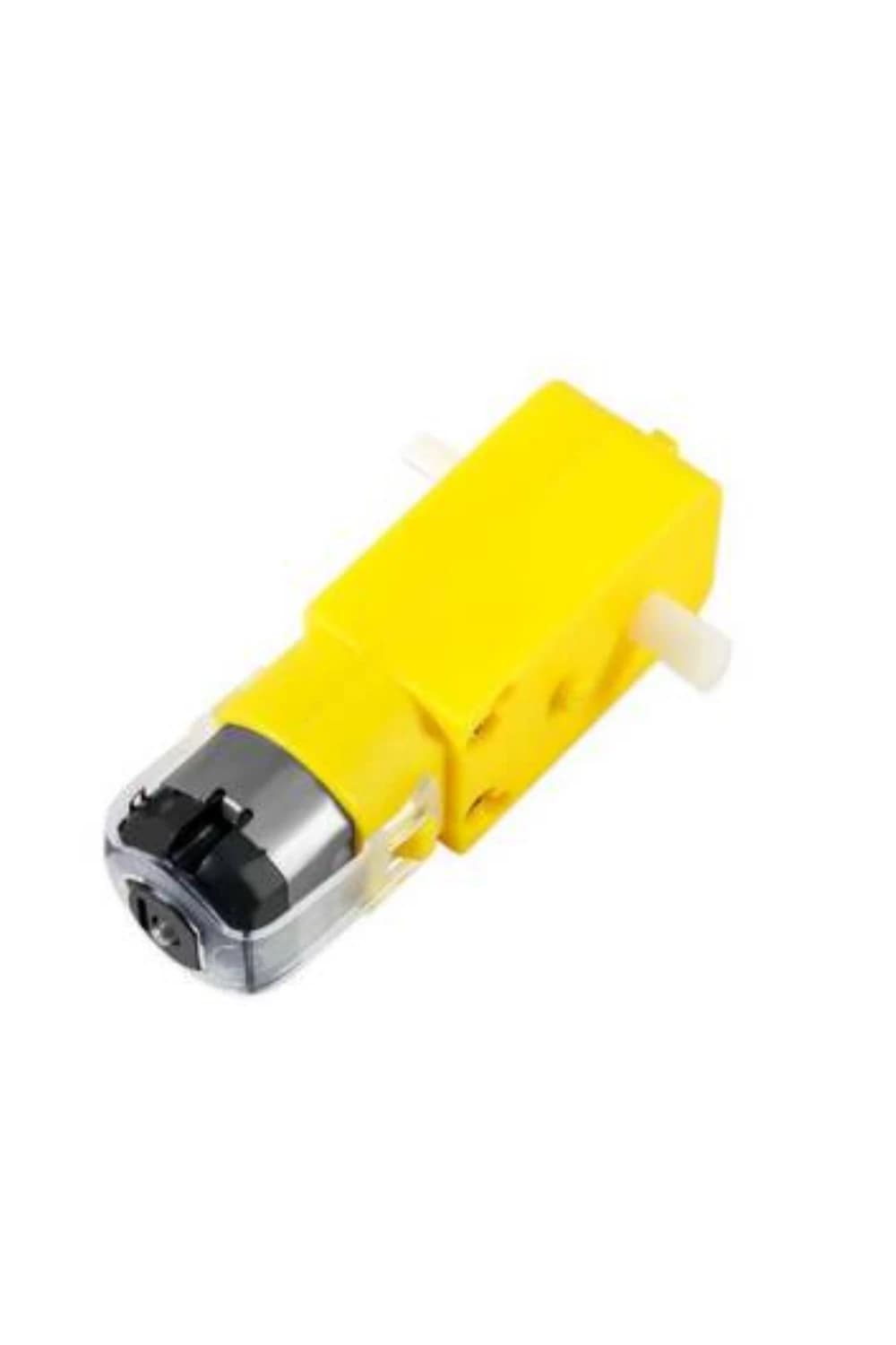6V 250RPM Redüktörlü Sarı Motor