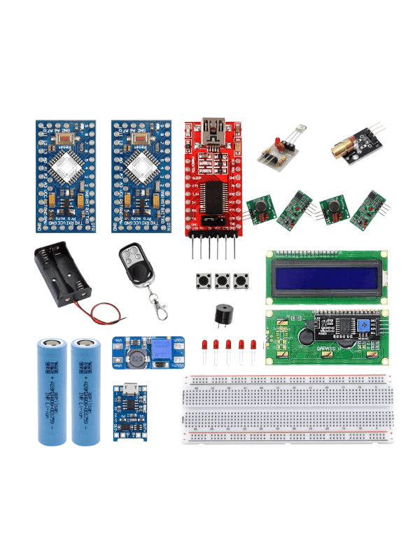 schmatrix.io Lazer Tabanlı Ev Güvenlik Sistemi Geliştirme Seti
