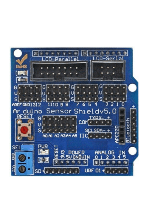 Arduino Uno Sensör ve Genişletme Shield v5.0