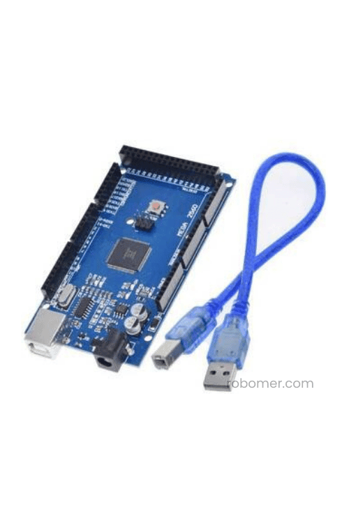 Arduino Mega 2560 R3 CH340 Klon Geliştirme Kartı + Kablo Hediyeli