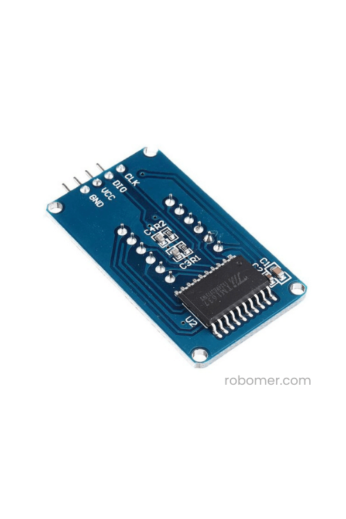 4'lü 7-Segment TM1637 Kırmızı Display Modülü