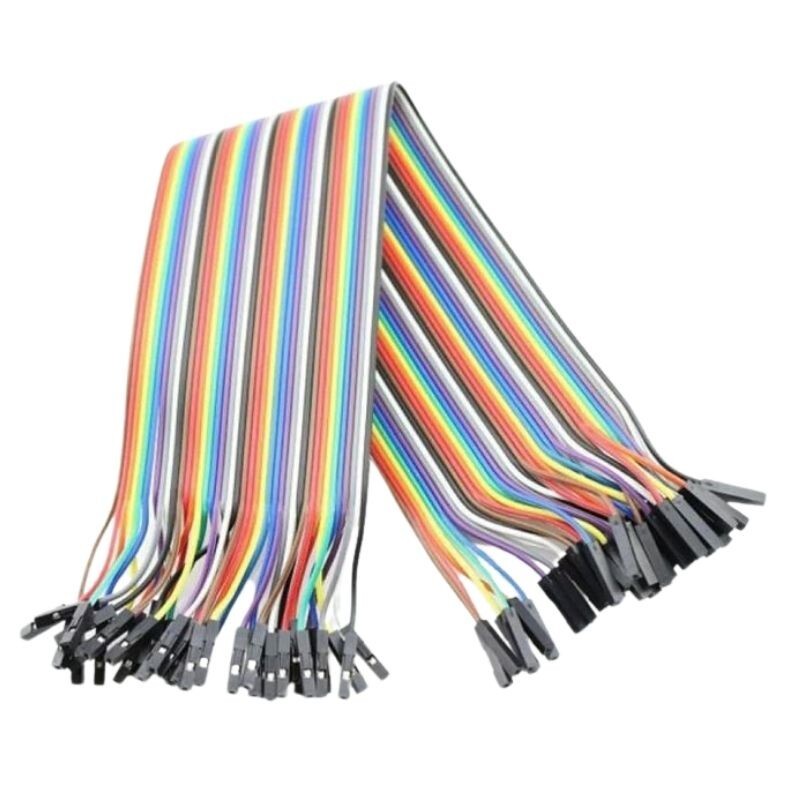 40 Adet Dişi-Dişi Jumper Kablo 30cm