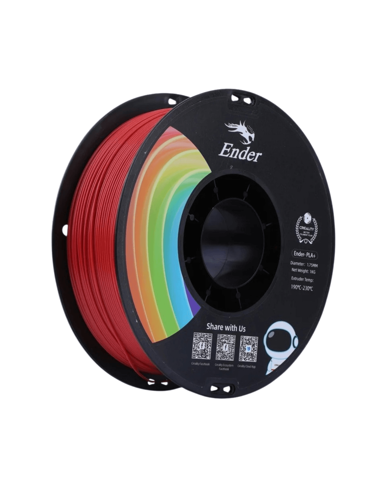 Creality - Ender-PLA+ Kırmızı 1.75mm Filament