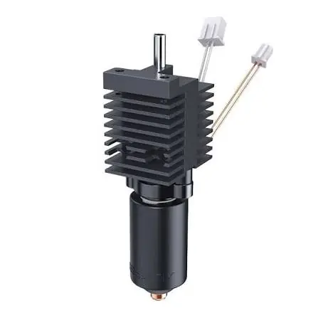 3D yazıcı hotend sistemi ve ısıtıcı blok konumu