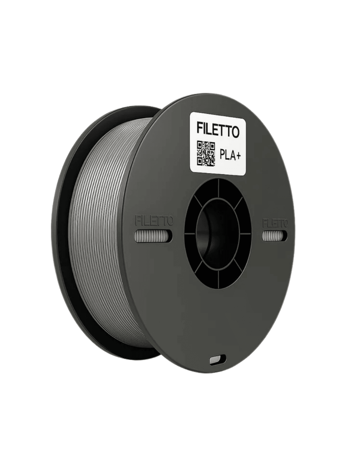 Filetto PLA+ 3D Filament – 1.75mm – 1KG – AMS Uyumlu - Gümüş Gri