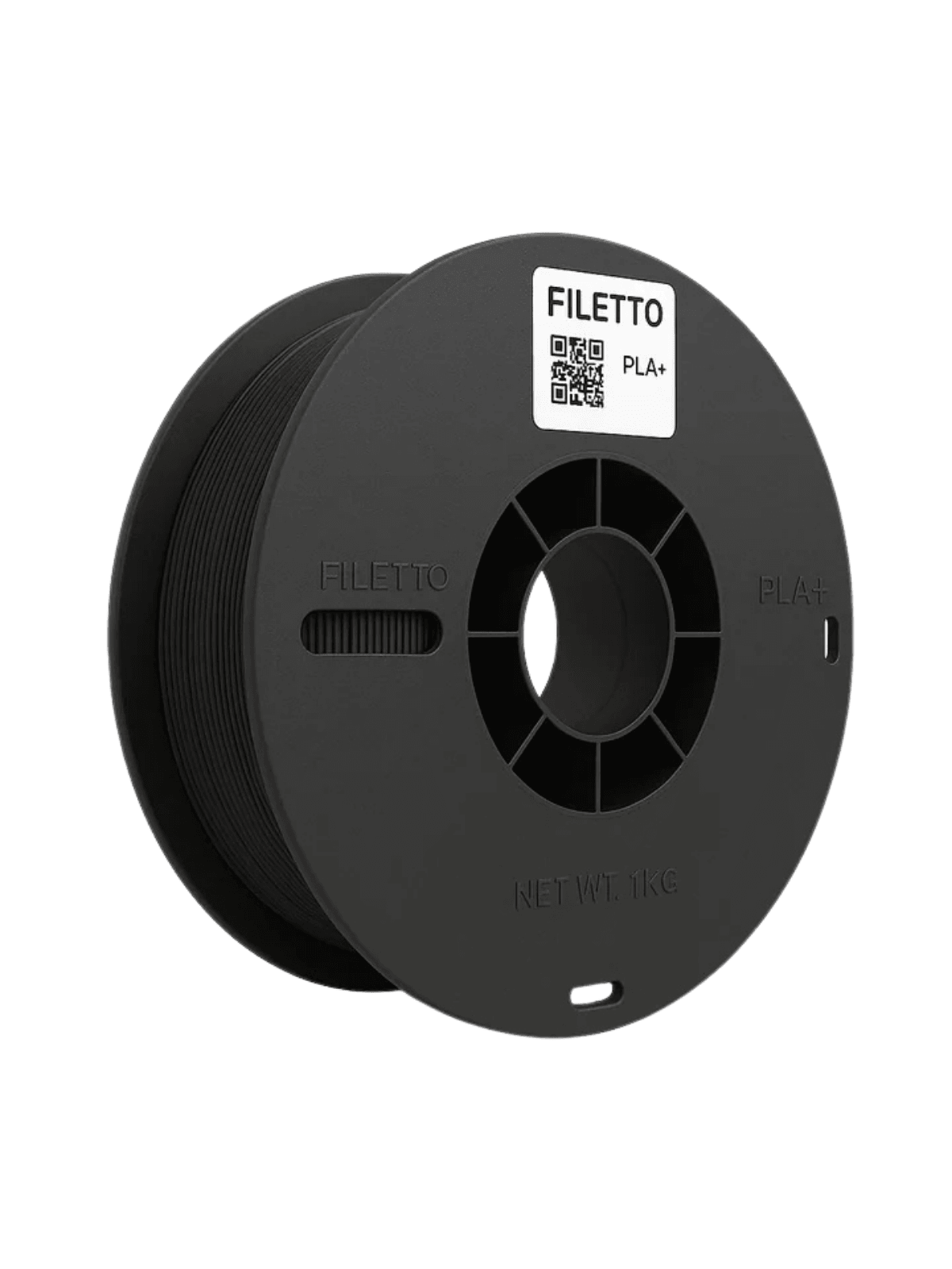 Filetto PLA+ 3D Filament – 1.75mm – 1KG – AMS Uyumlu - Siyah