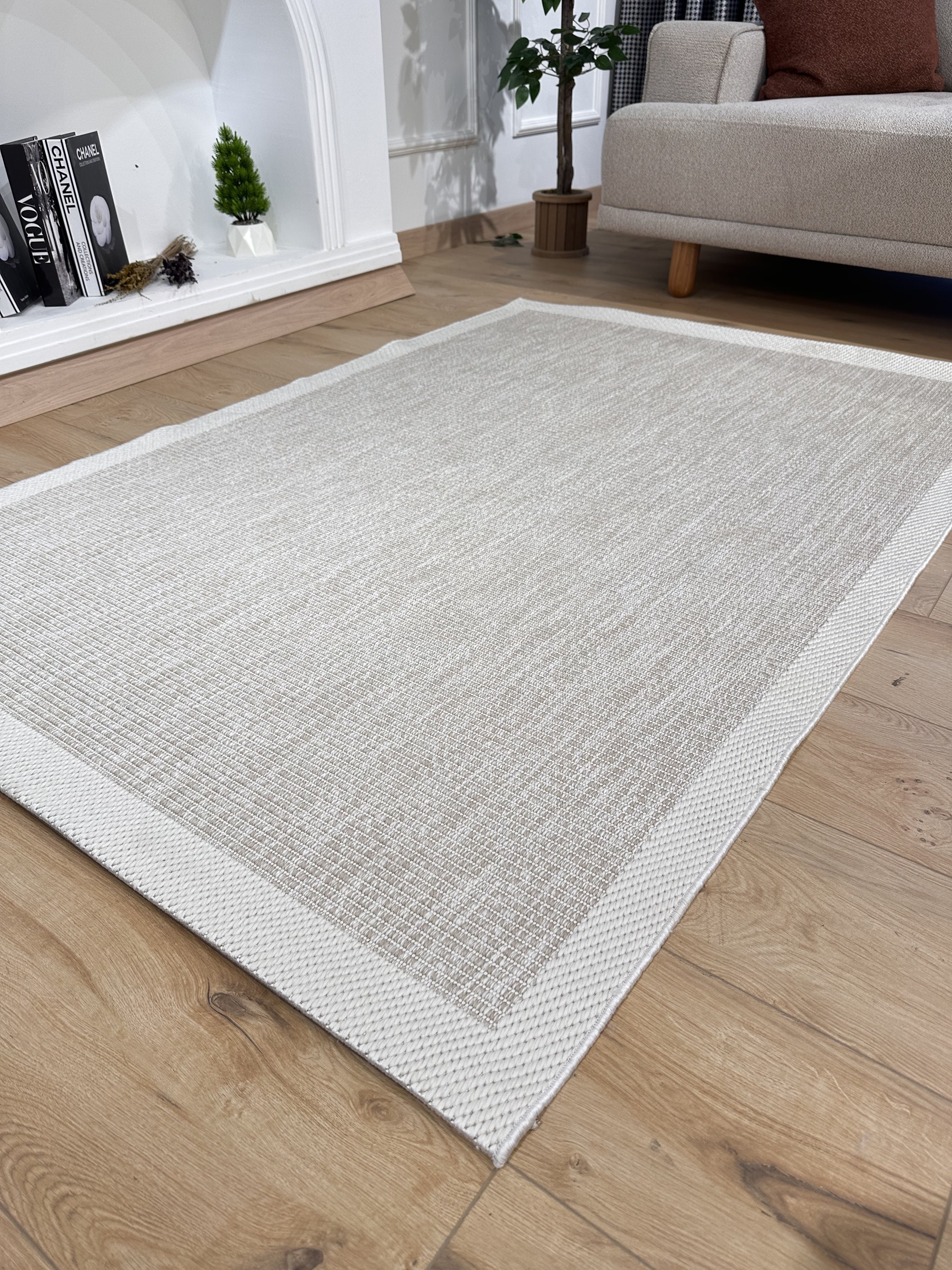 Makro Jüt/Sisal Halı 6245-2