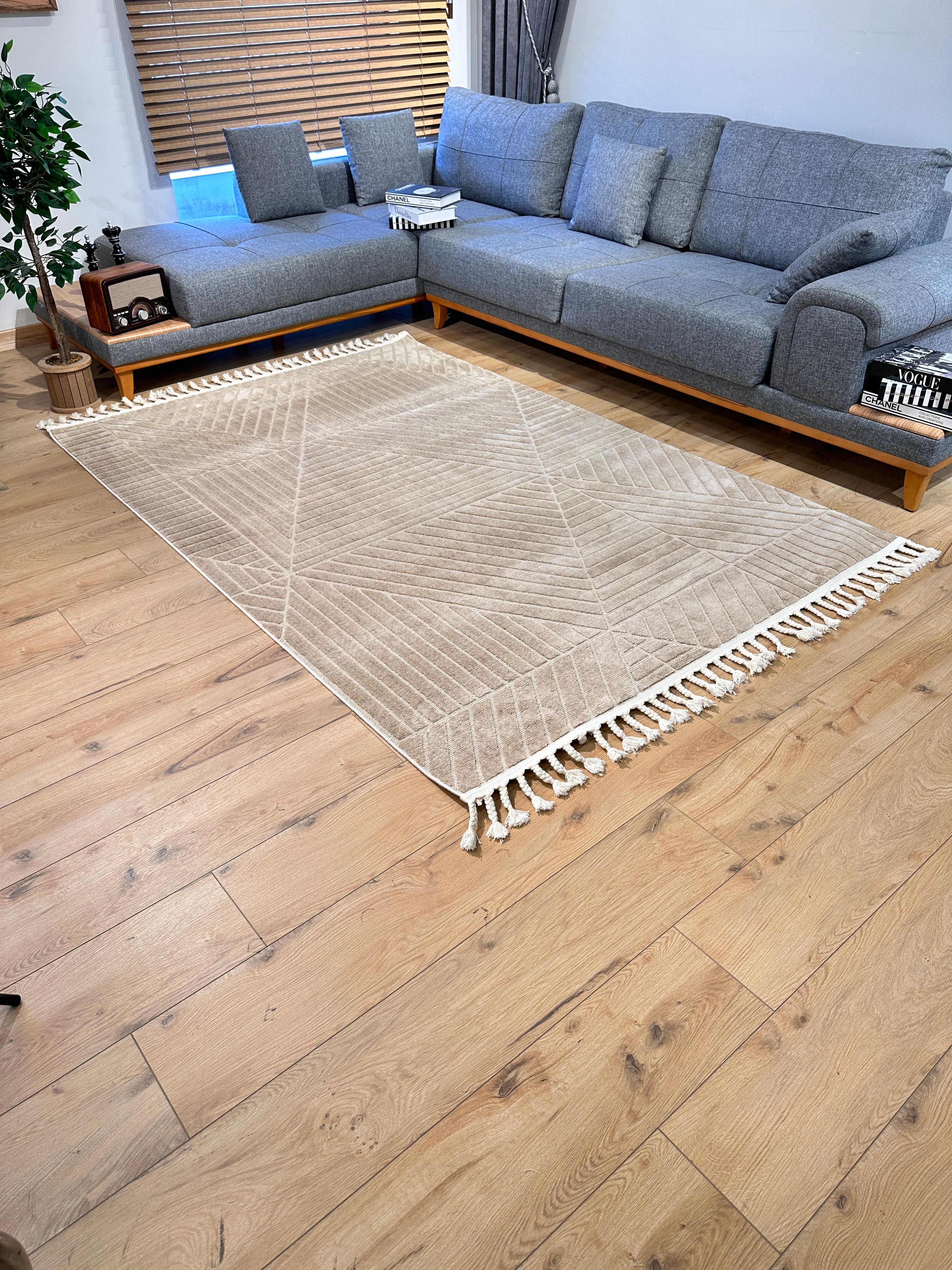 Shz Halı 2354A Beige/Beige