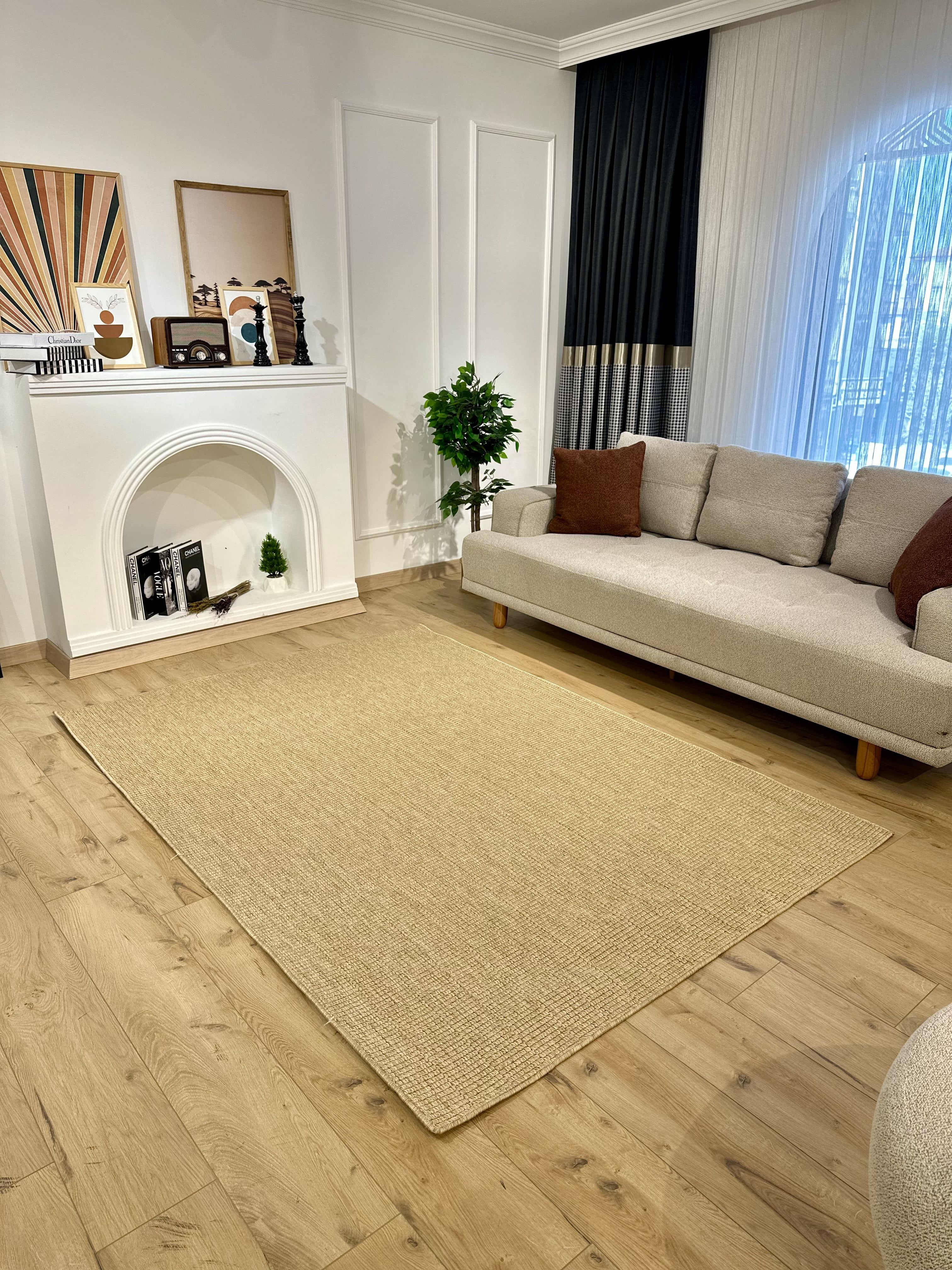 Riva Jüt/Sisal Halı 6004H Natural