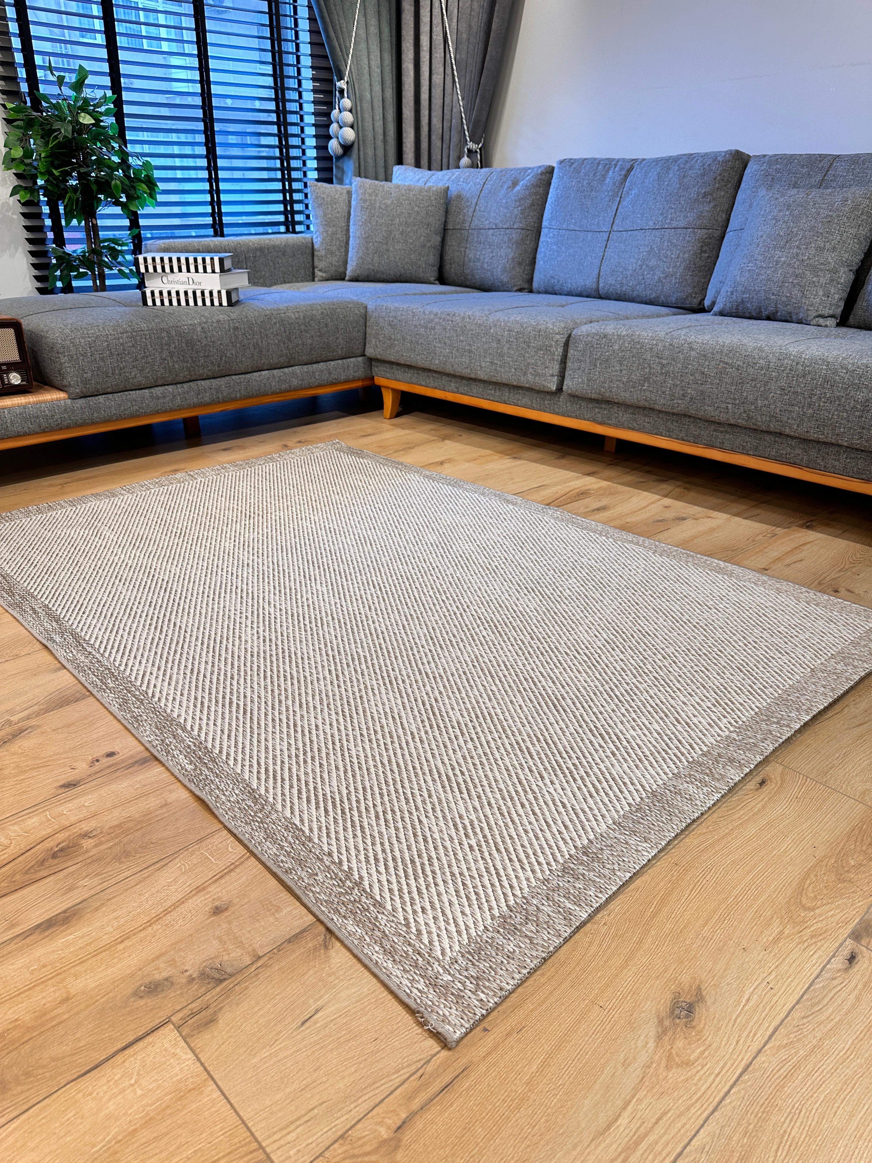 Alaçatı Jüt/Sisal Halı 02 K.Bej