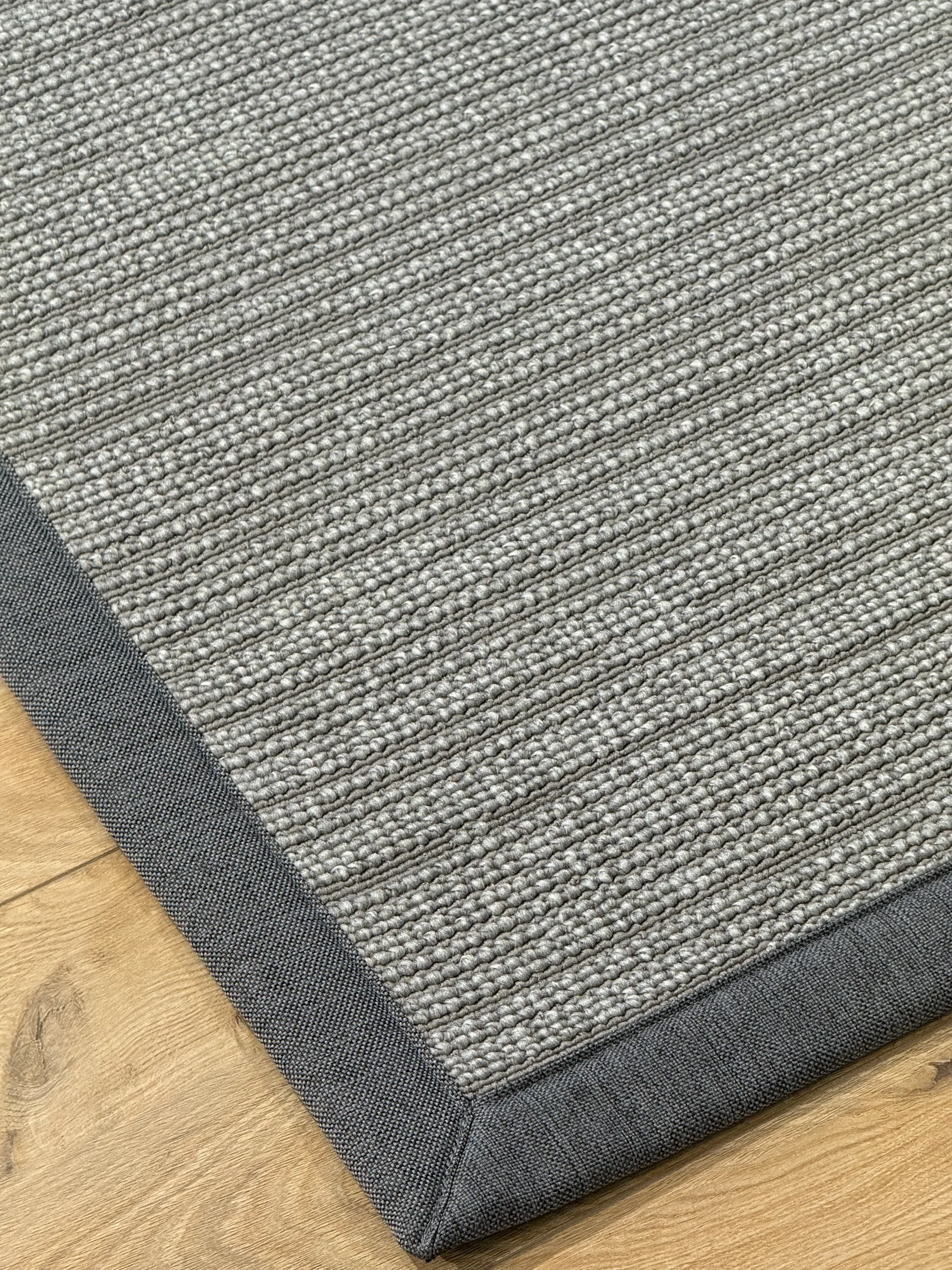 Alpaka Sisal 8003 Gri Bordürlü