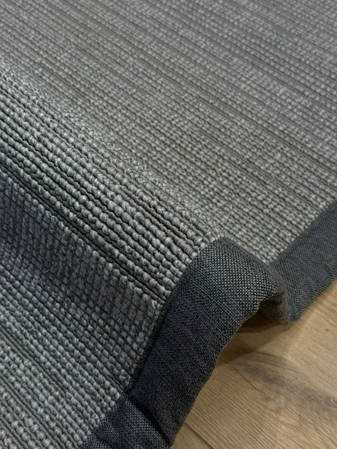 Alpaka Sisal 8003 Gri Bordürlü