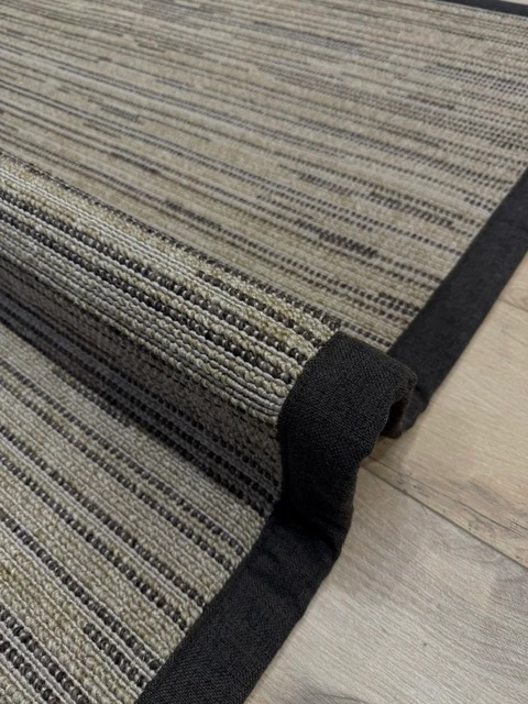 Alpaka Sisal 8004 Acı Kahve Bordürlü