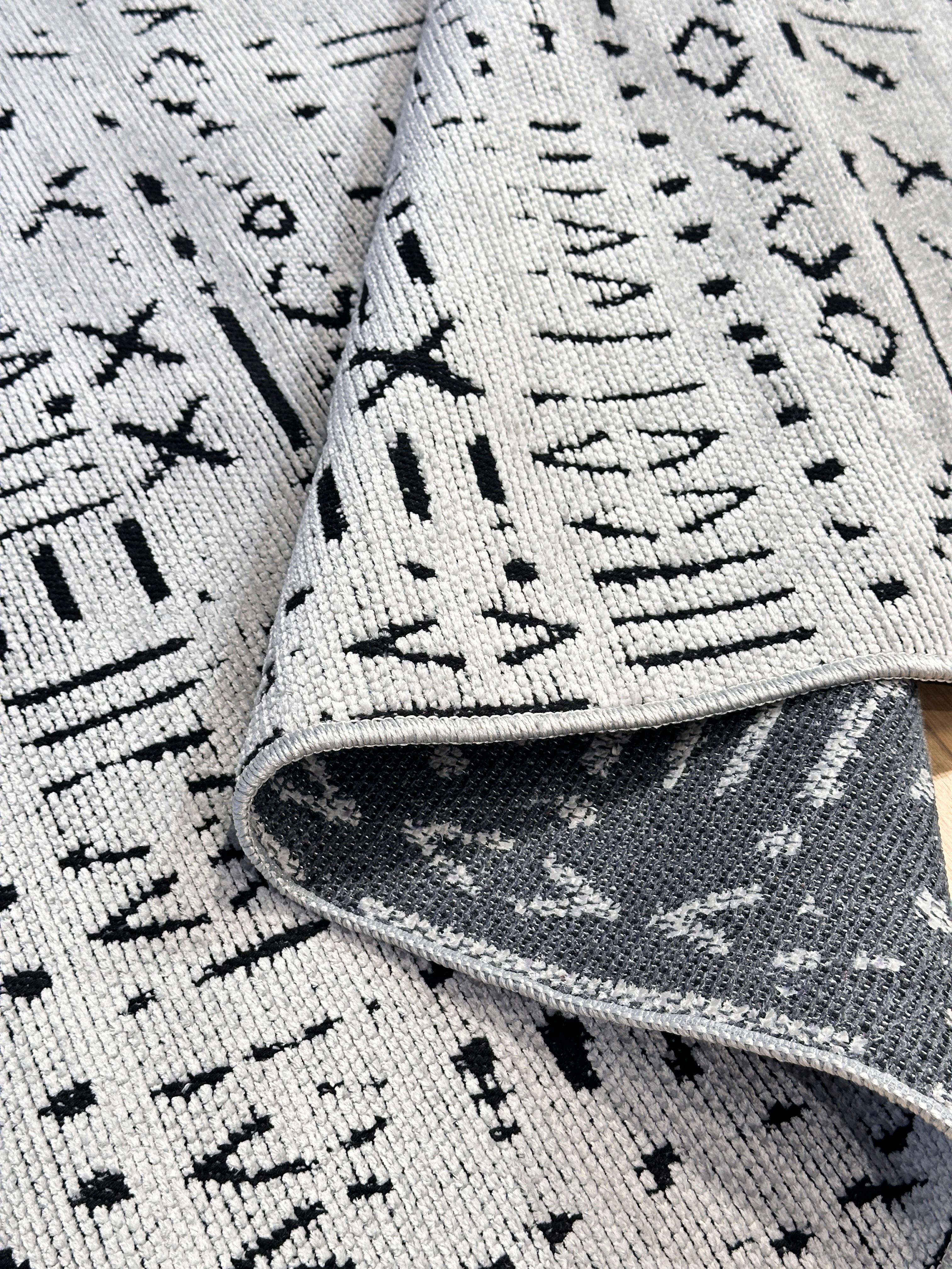 Kampanyalı Şönil Kilim Çivi Gri