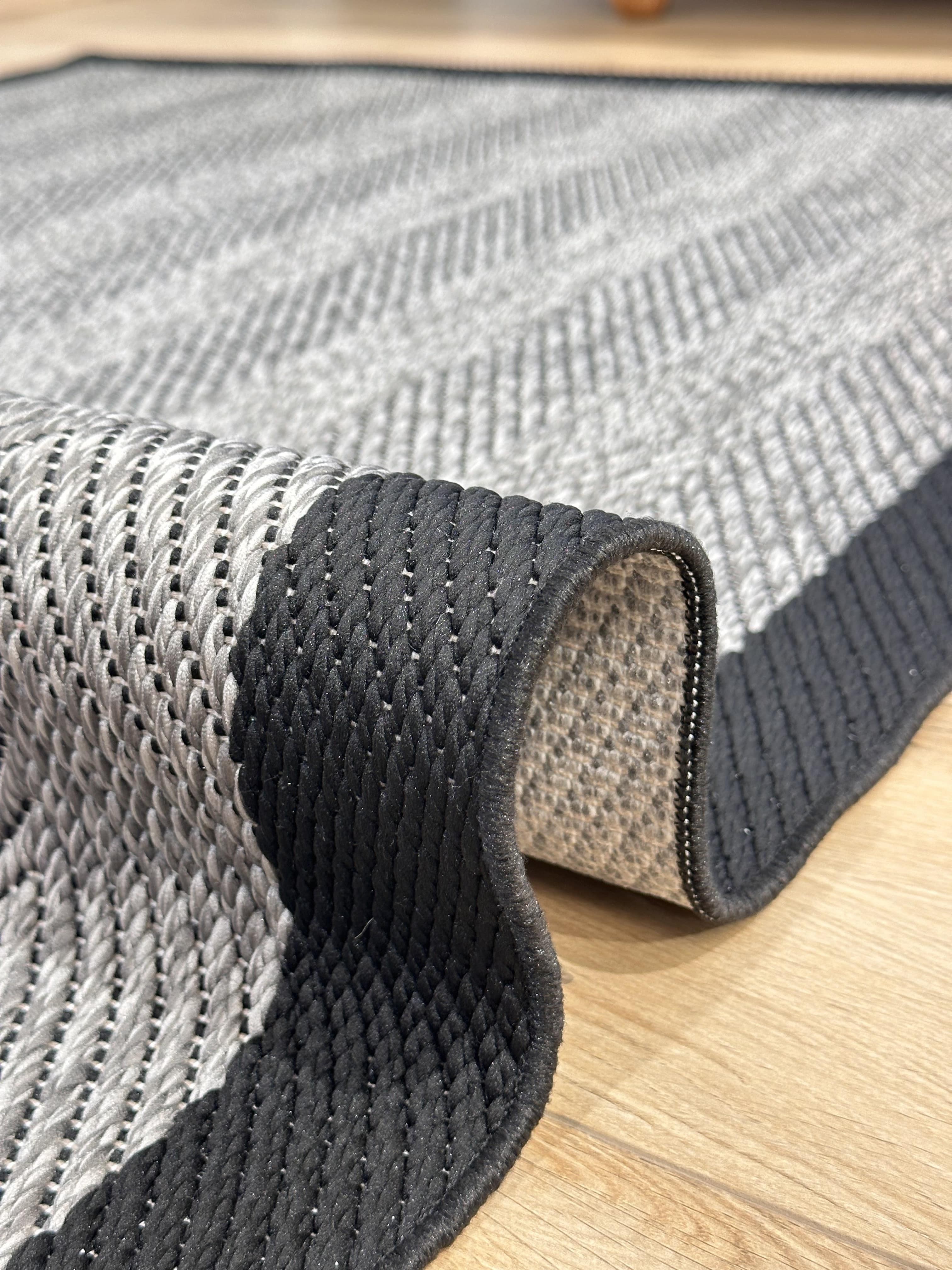 Makro Jüt/Sisal Halı 6242-6