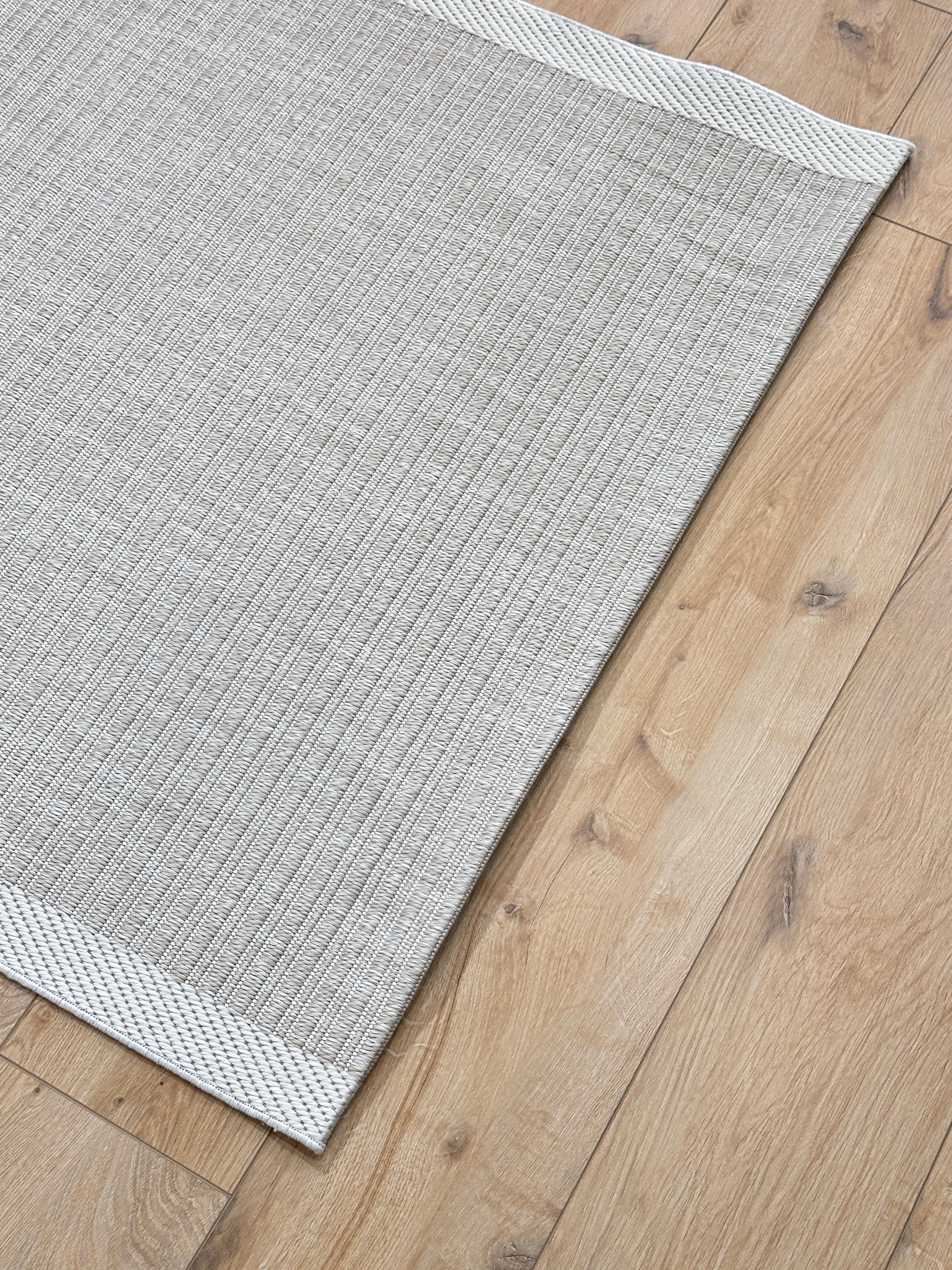 Özel Kesim Alaçatı Jüt/Sisal Halı 04 K.Bej