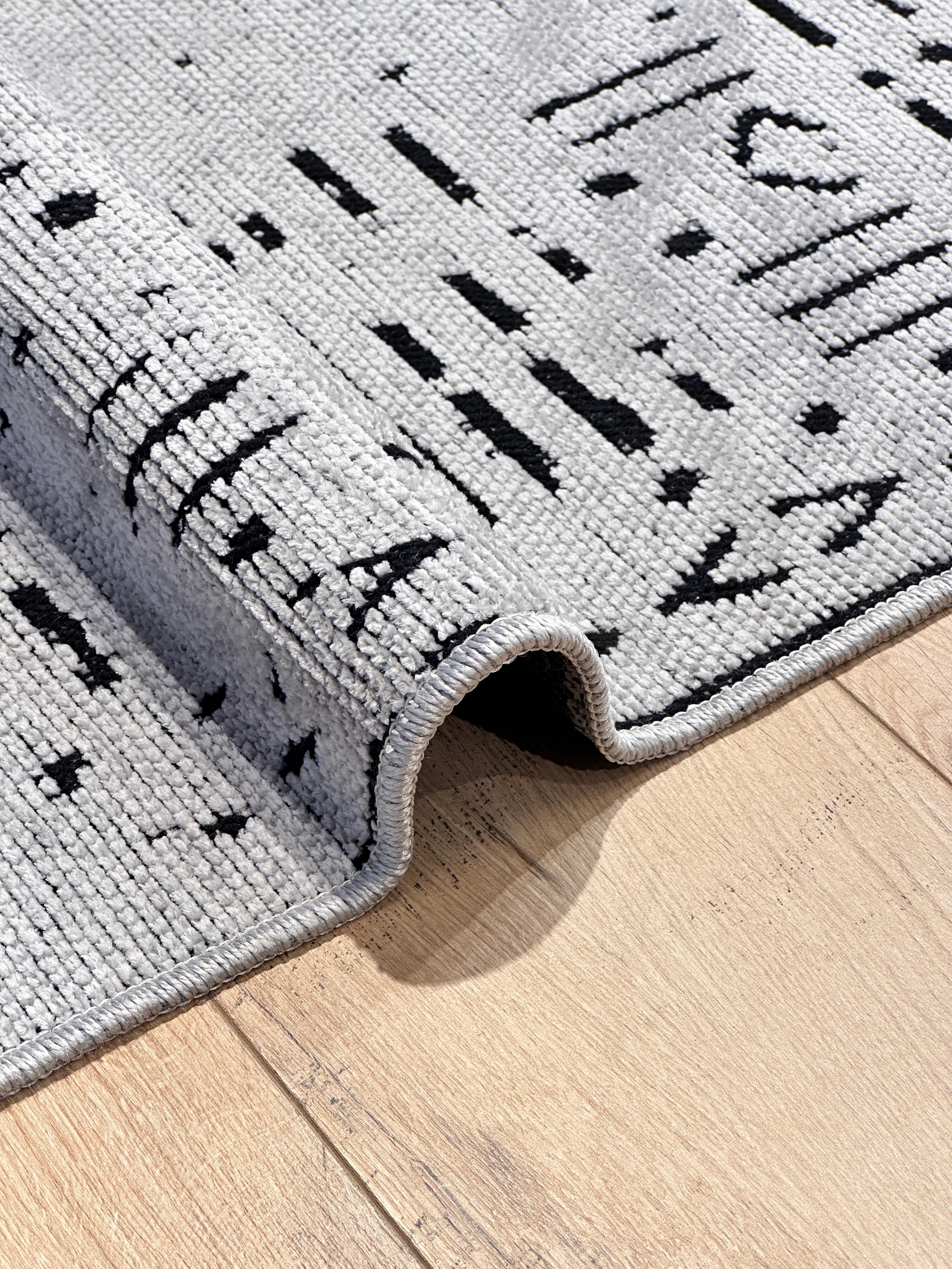Kampanyalı Şönil Kilim Çivi Gri