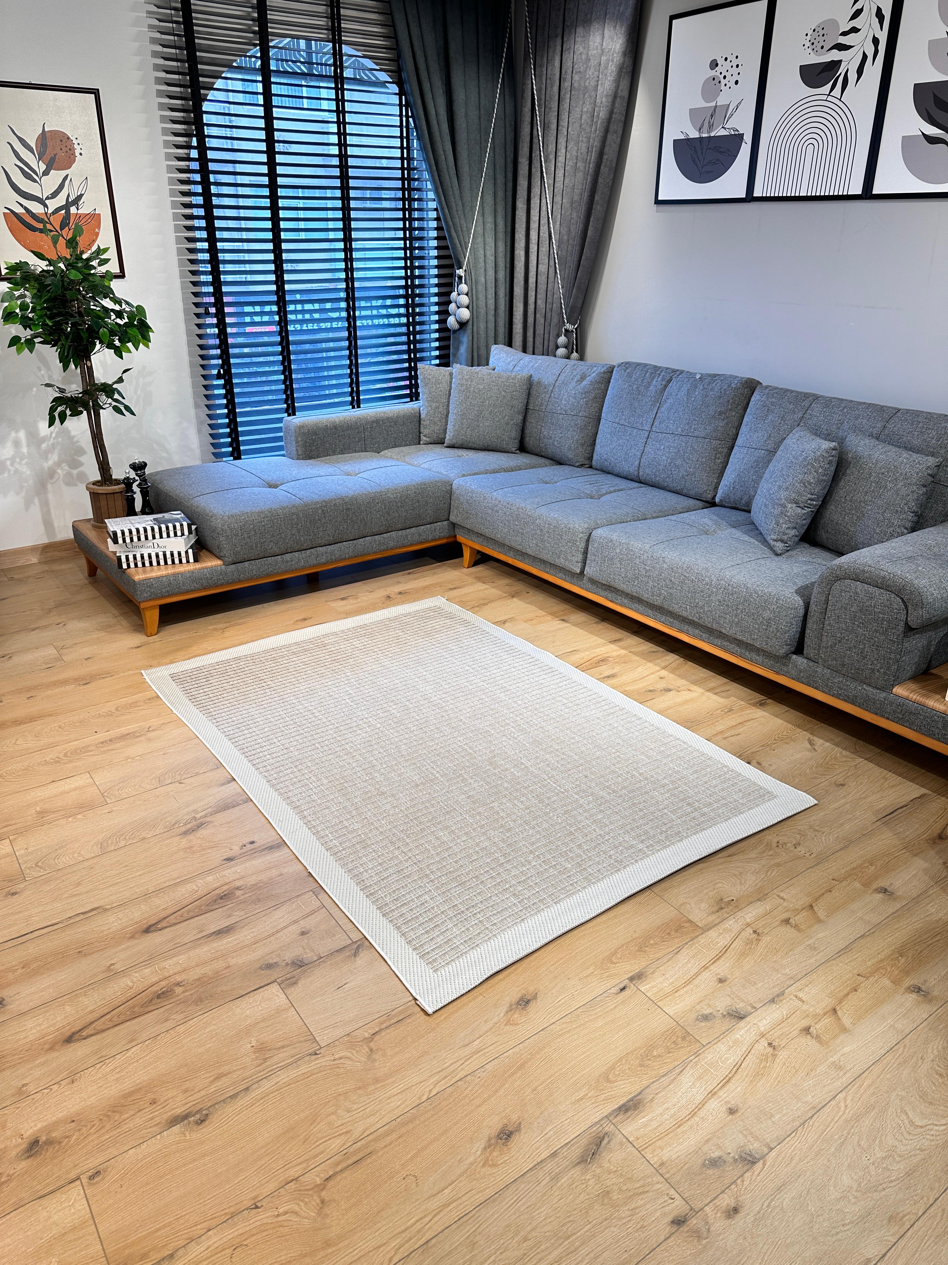 Alaçatı Jüt/Sisal Halı 04 K.Bej