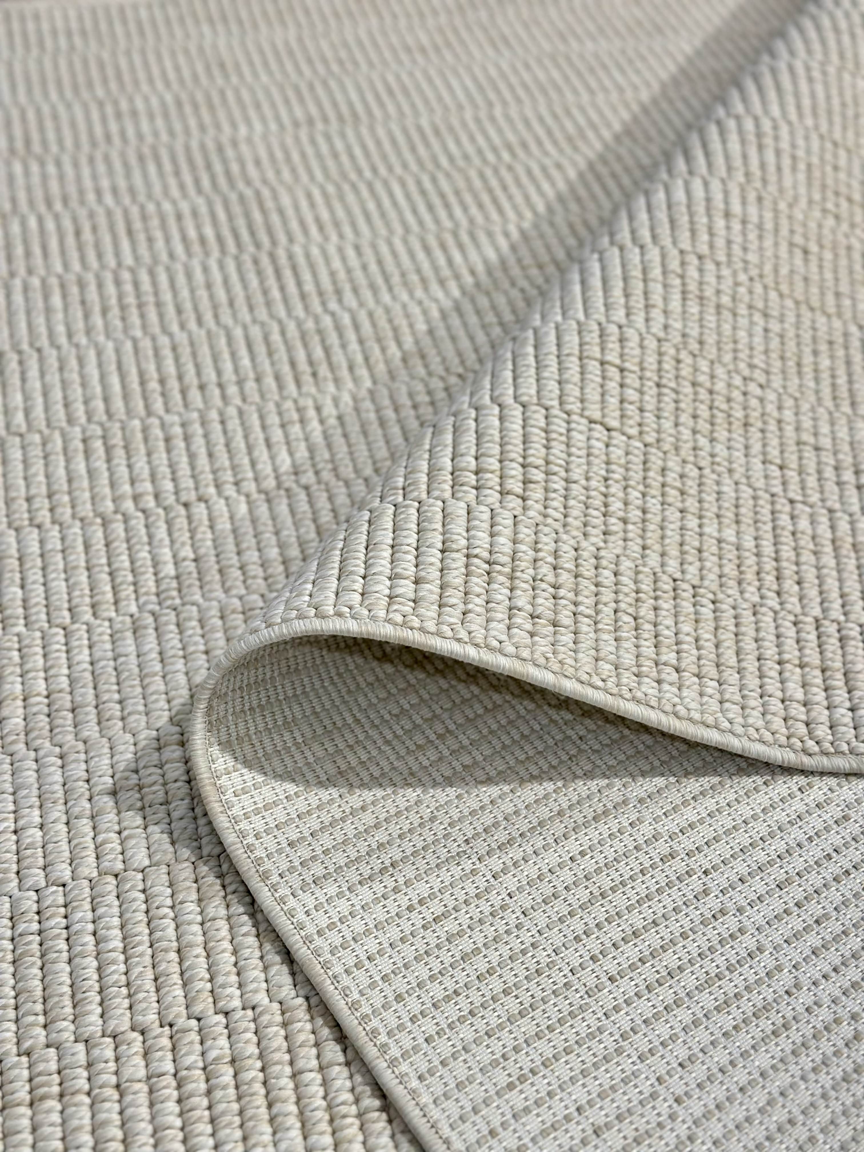 Riva Jüt/Sisal Halı 6005B Krem