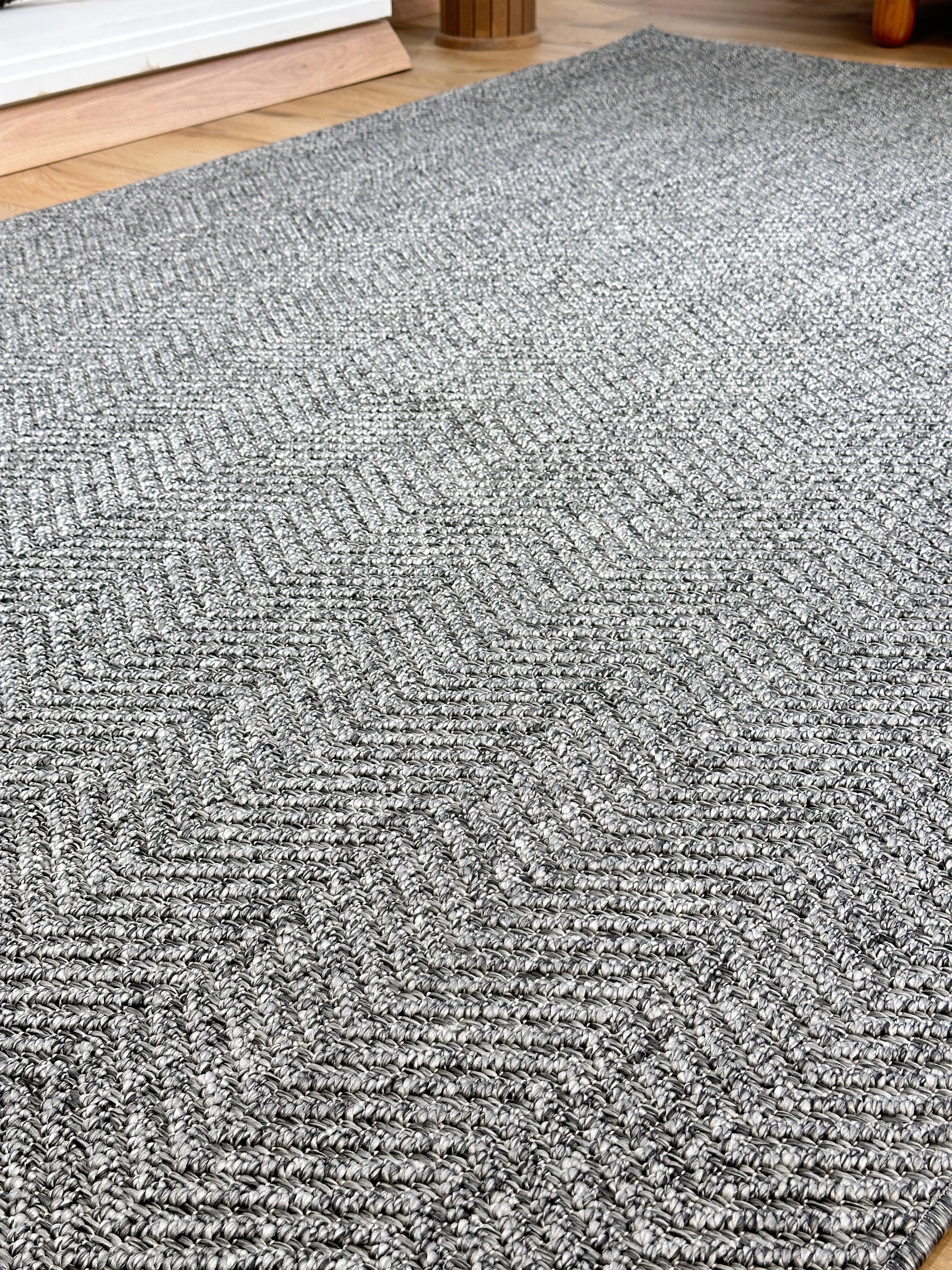 Riva Jüt/Sisal Halı 6002F Antrasit