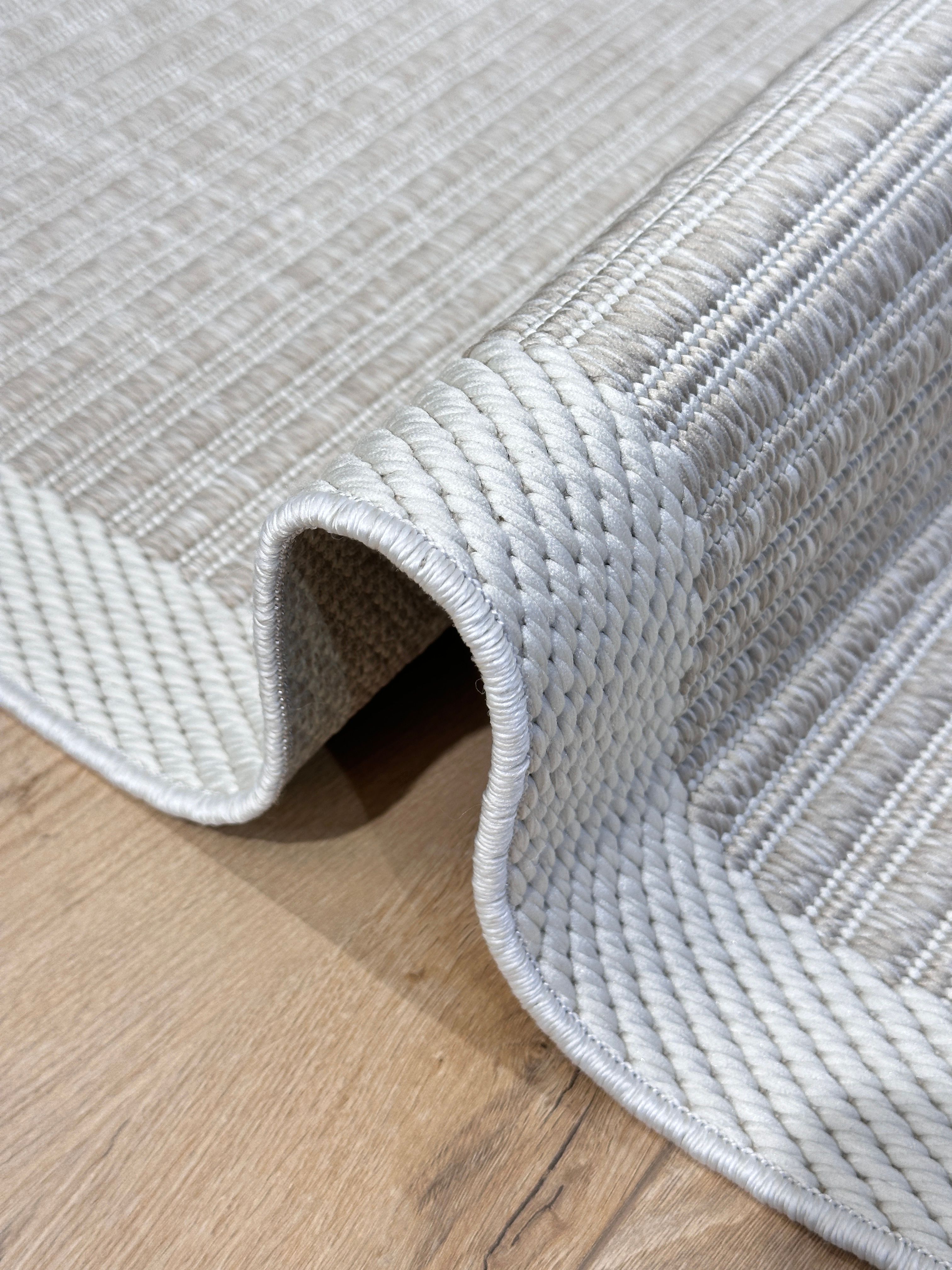 Özel Kesim Alaçatı Jüt/Sisal Halı 04 K.Bej